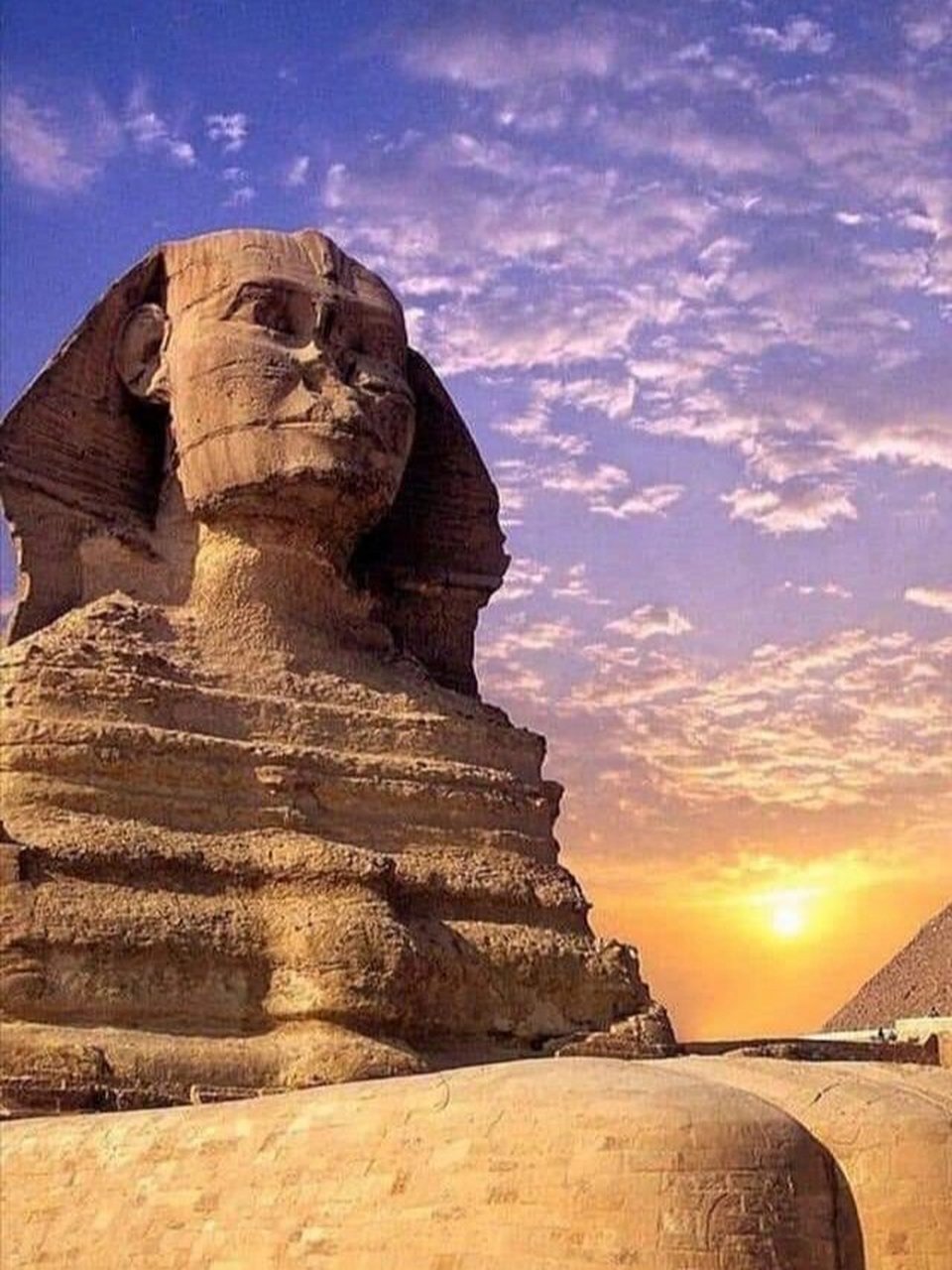 埃及狮身人面像great sphinx of giza 吉萨狮身人面像,位于埃及吉萨的
