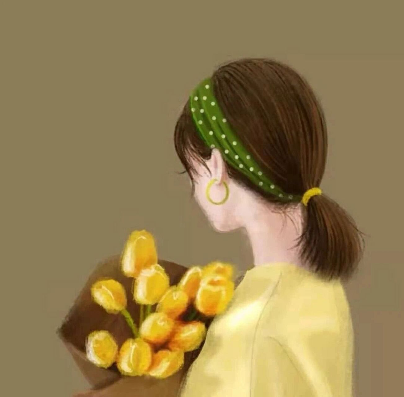 头像打卡73不露脸背影女生微信头像015张 今日头像整理分享打卡