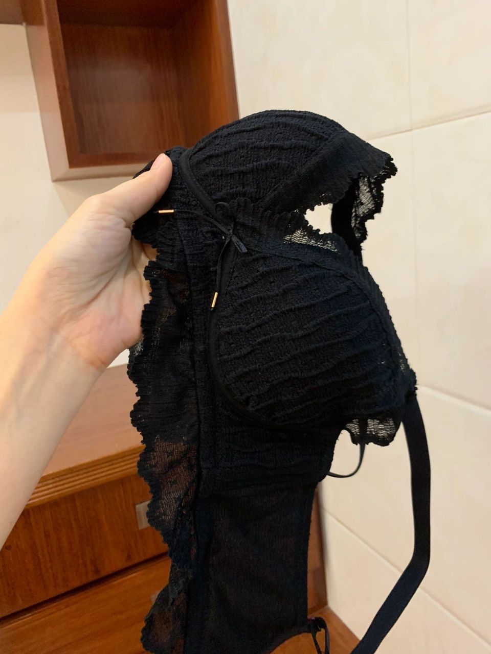 女生一定要拥有的黑色蕾丝内衣 颜值超高的蕾丝内衣美到炸!