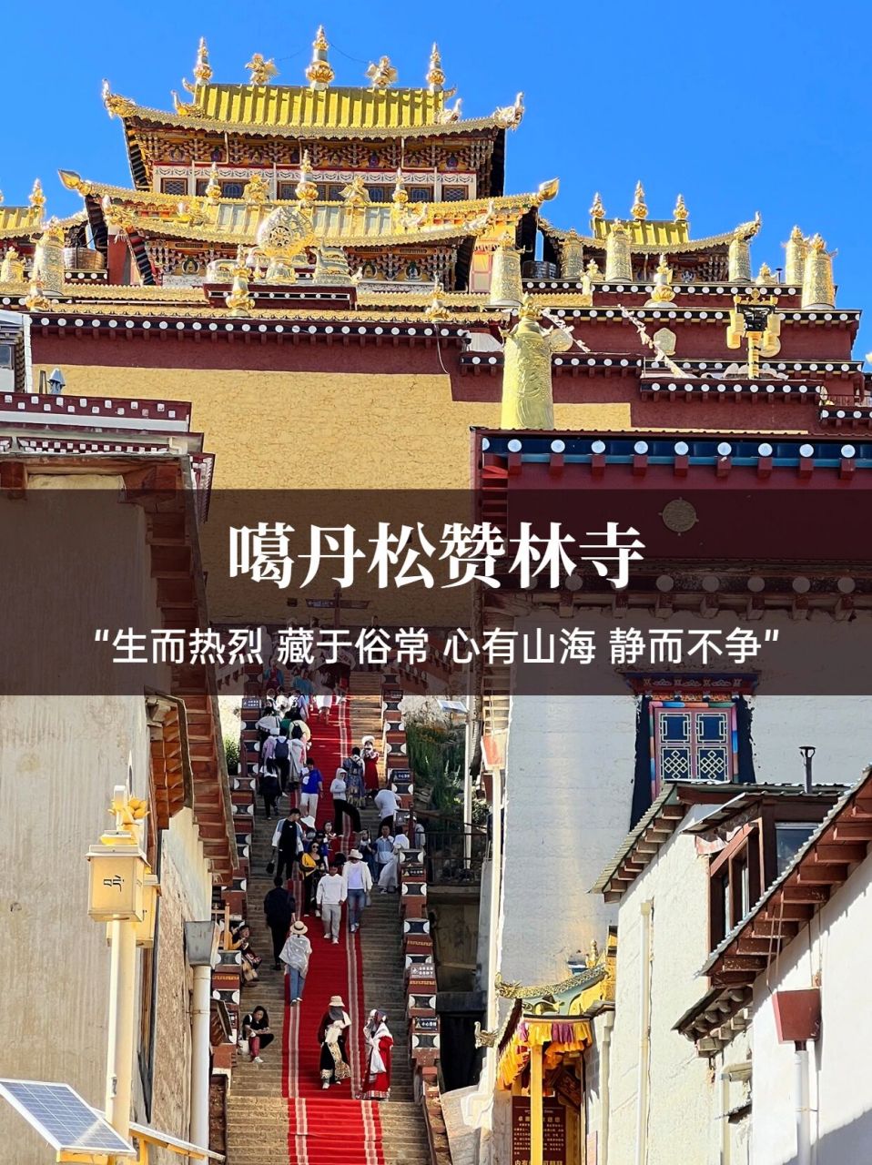 云南五日游攻略·第五站 噶丹松赞林寺 雪山之下 神明之所09  在