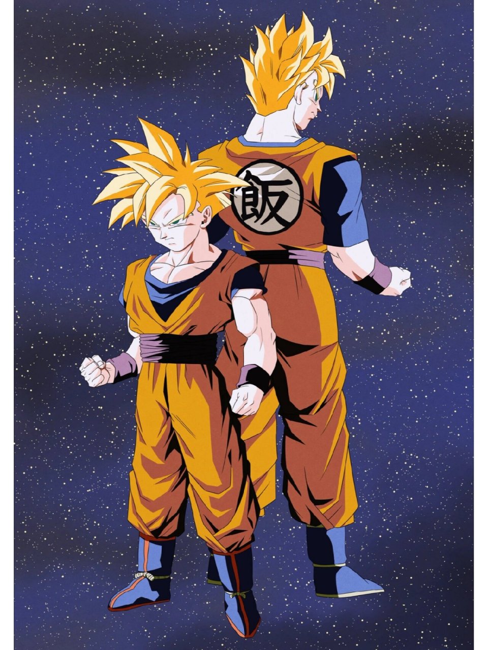 动漫壁纸分享——龙珠饭神专题 分享一组饭神的图,三个时间线的悟饭