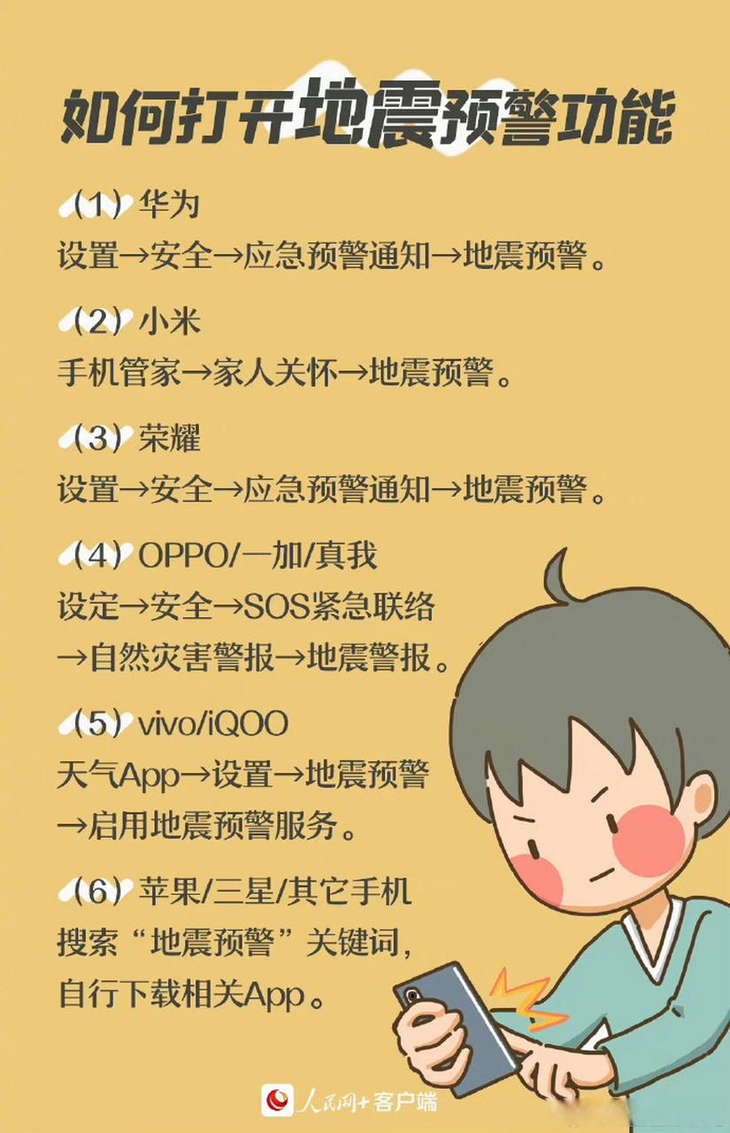 10秒开启地震预警功能】云南双柏县4.