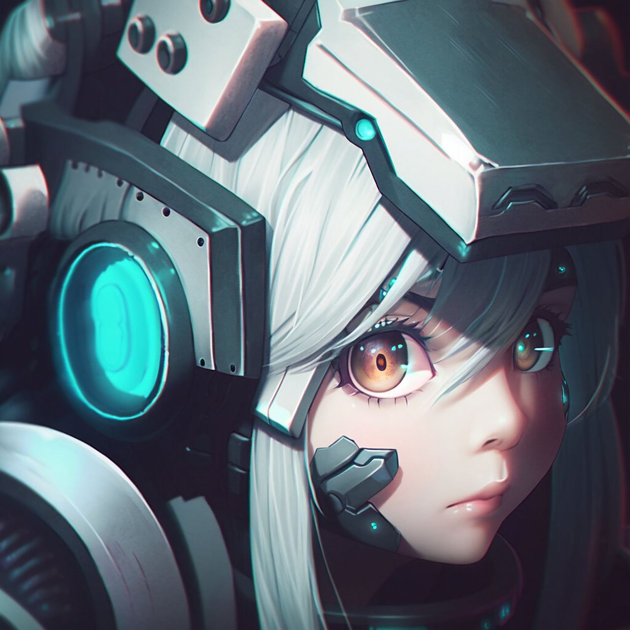 机械 科幻风格的头像来一波~尝试了若干组风格,最后还是觉得这套【多