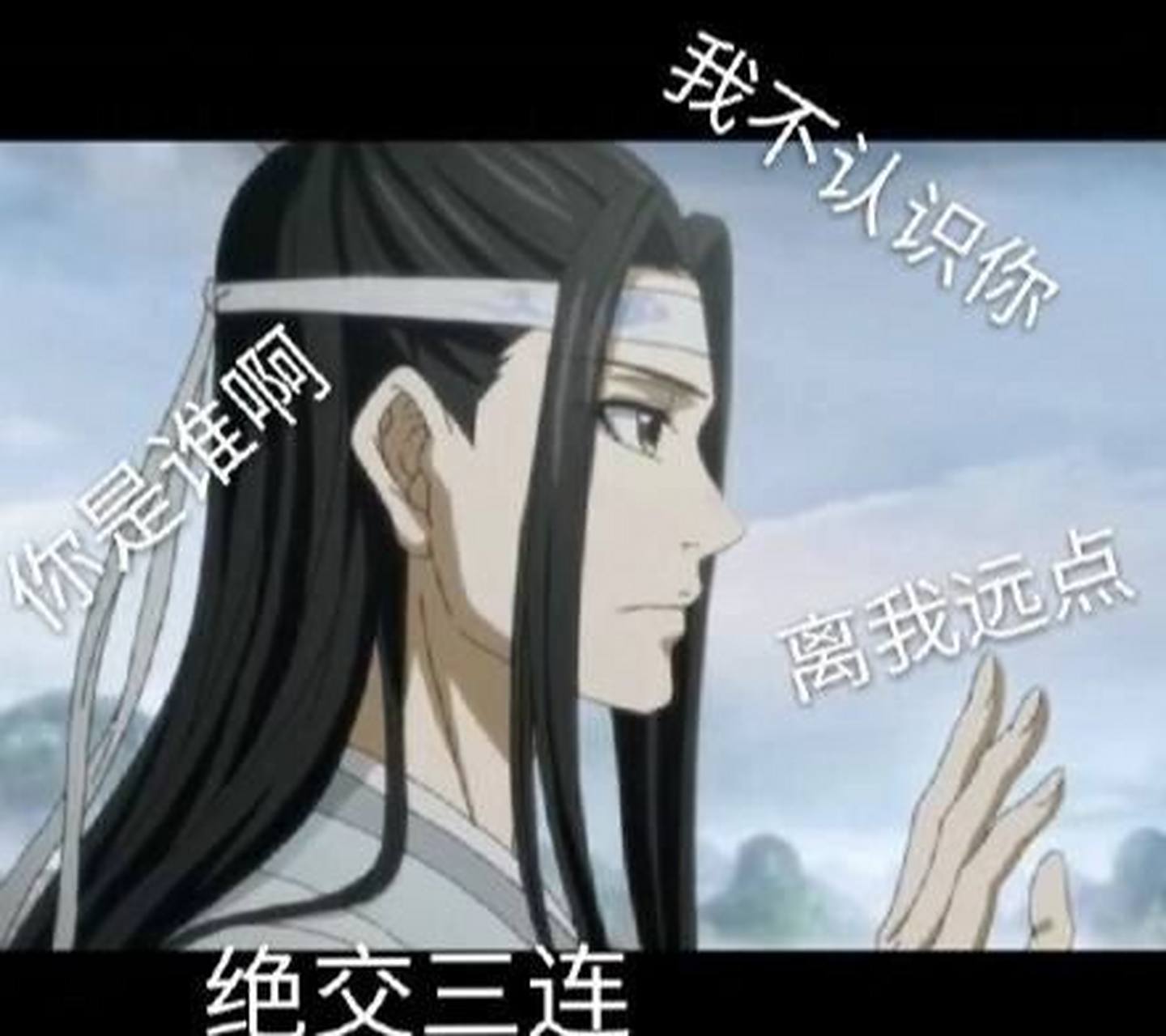 《魔道祖师》蓝忘机表情包