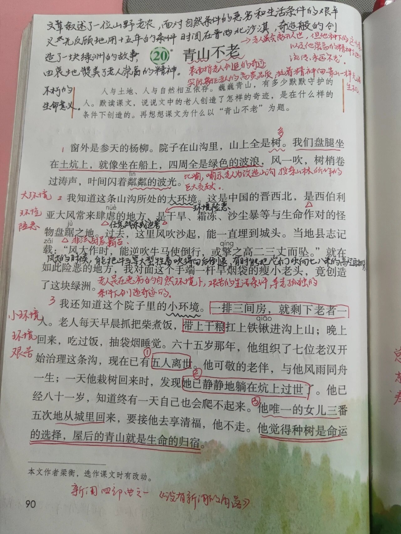 梁衡简介及作品图片