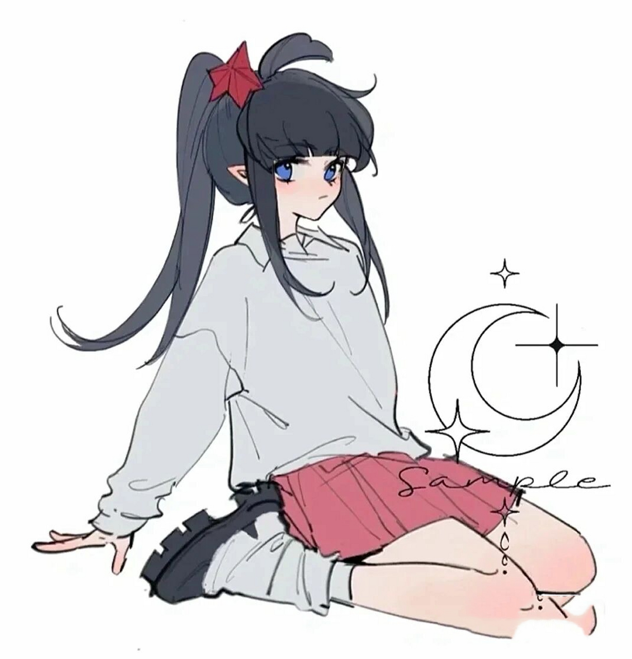 凯莉的头像 最近几天我可能会停更嗯,还有一个小粉丝哦,问我能不能做