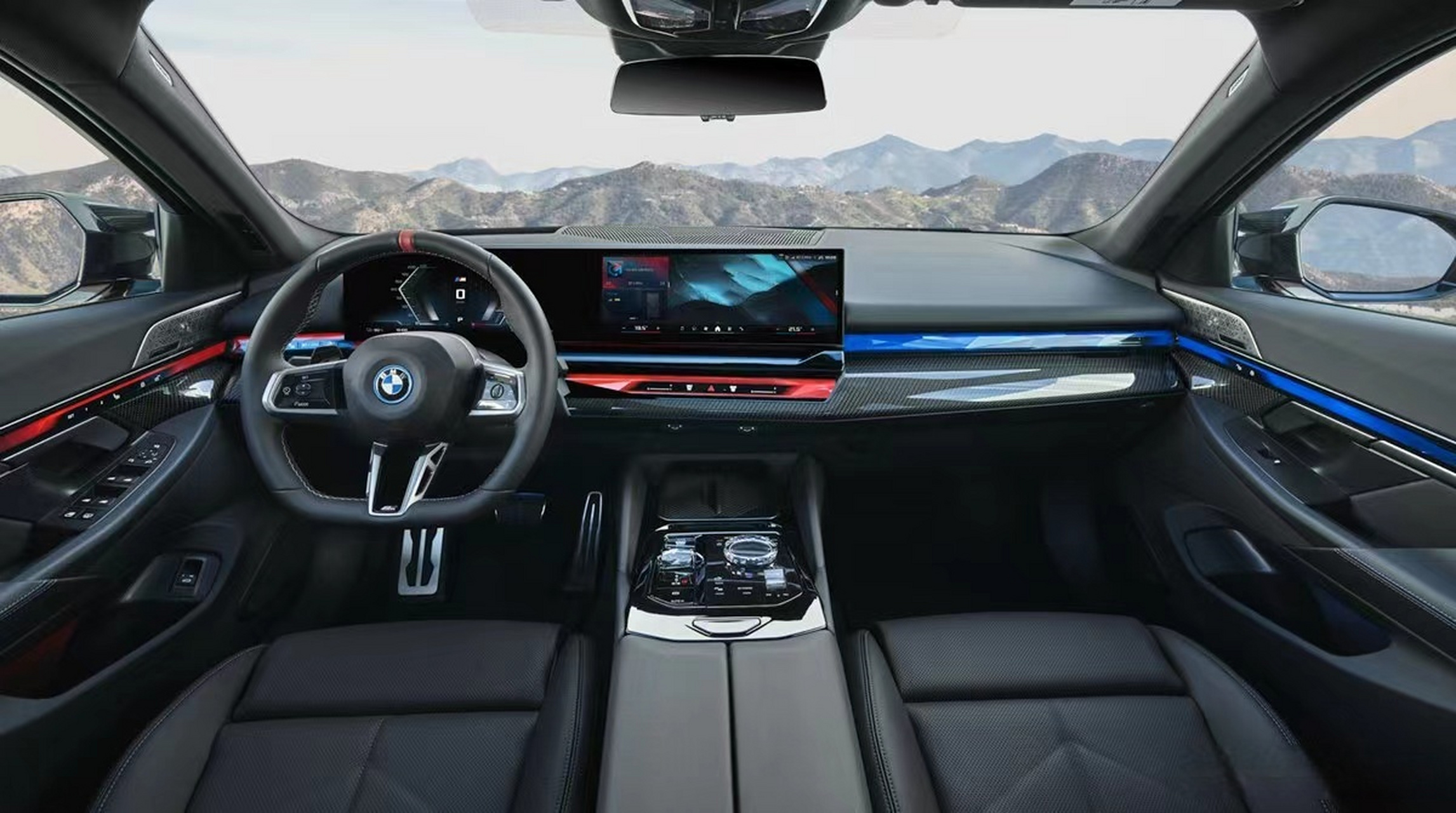 bmw 2024款5系和 i5 ev 亮相宝马换代5系与全新i5将于5月24日发布