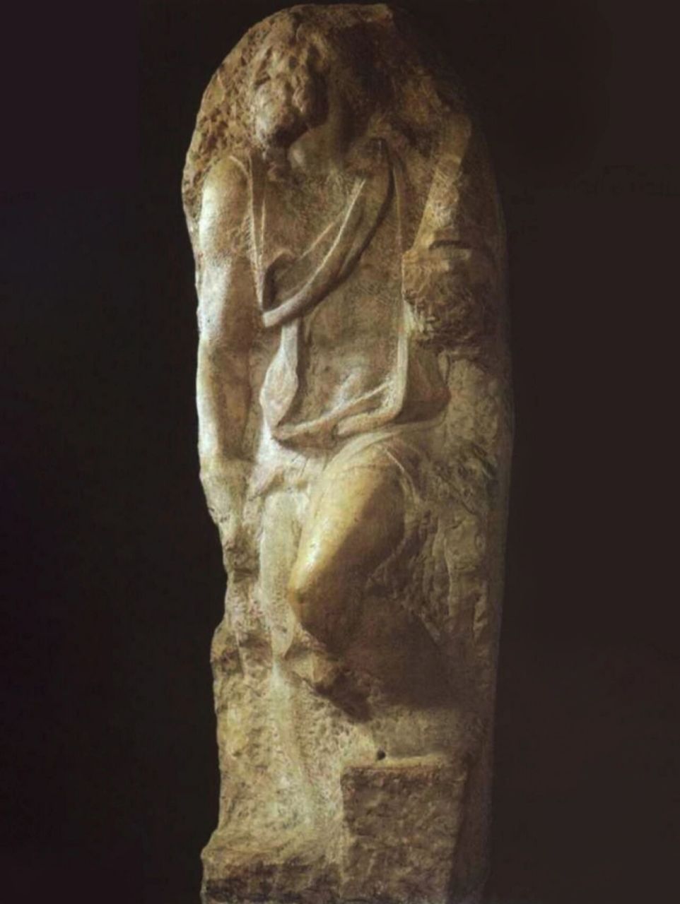 米开朗基罗雕塑作品(下) 1,《台阶上的圣母》米开朗基罗 大理石浮雕