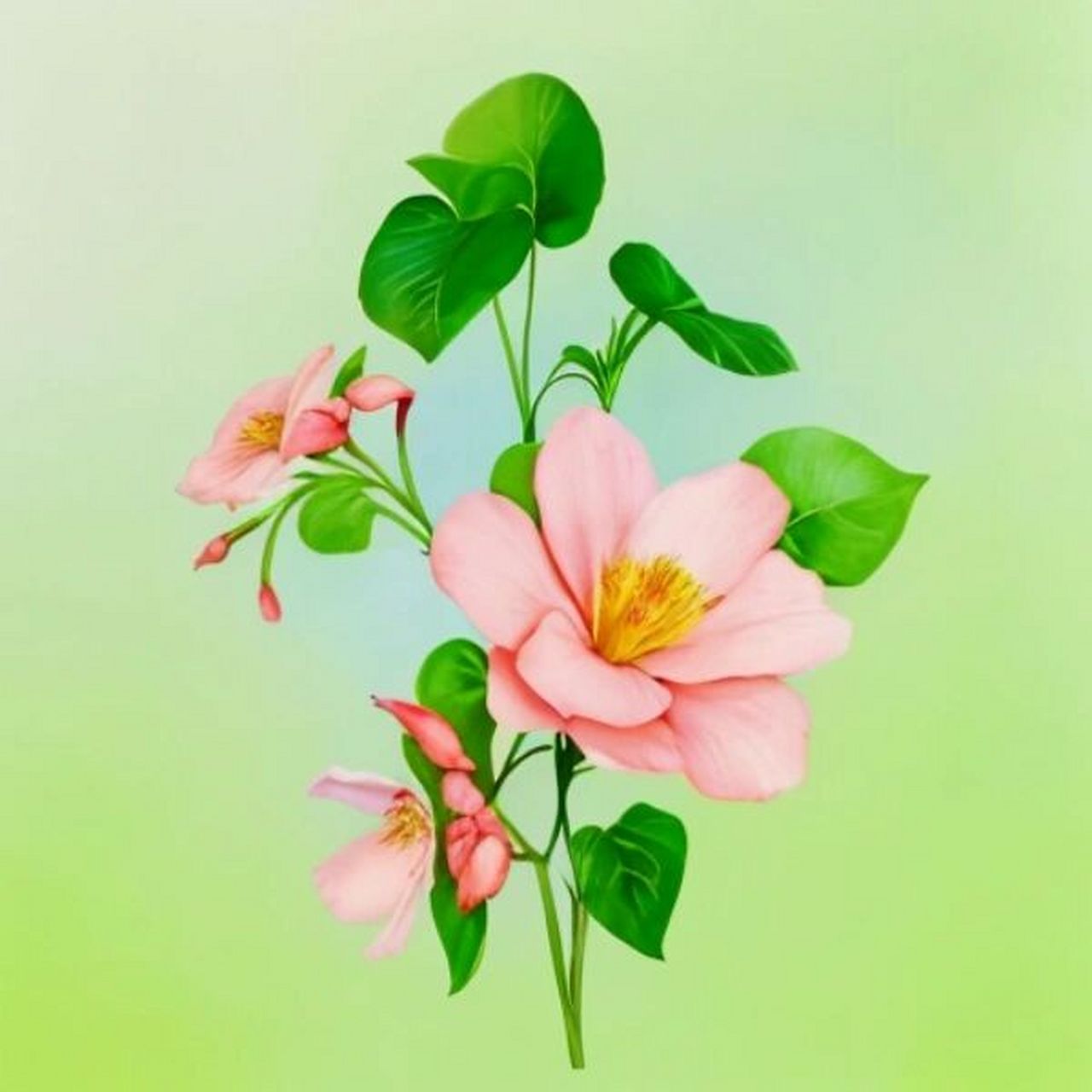 做了五行头像:乙木 有宝子说缺木,我就想着给做一下,希望能喜欢