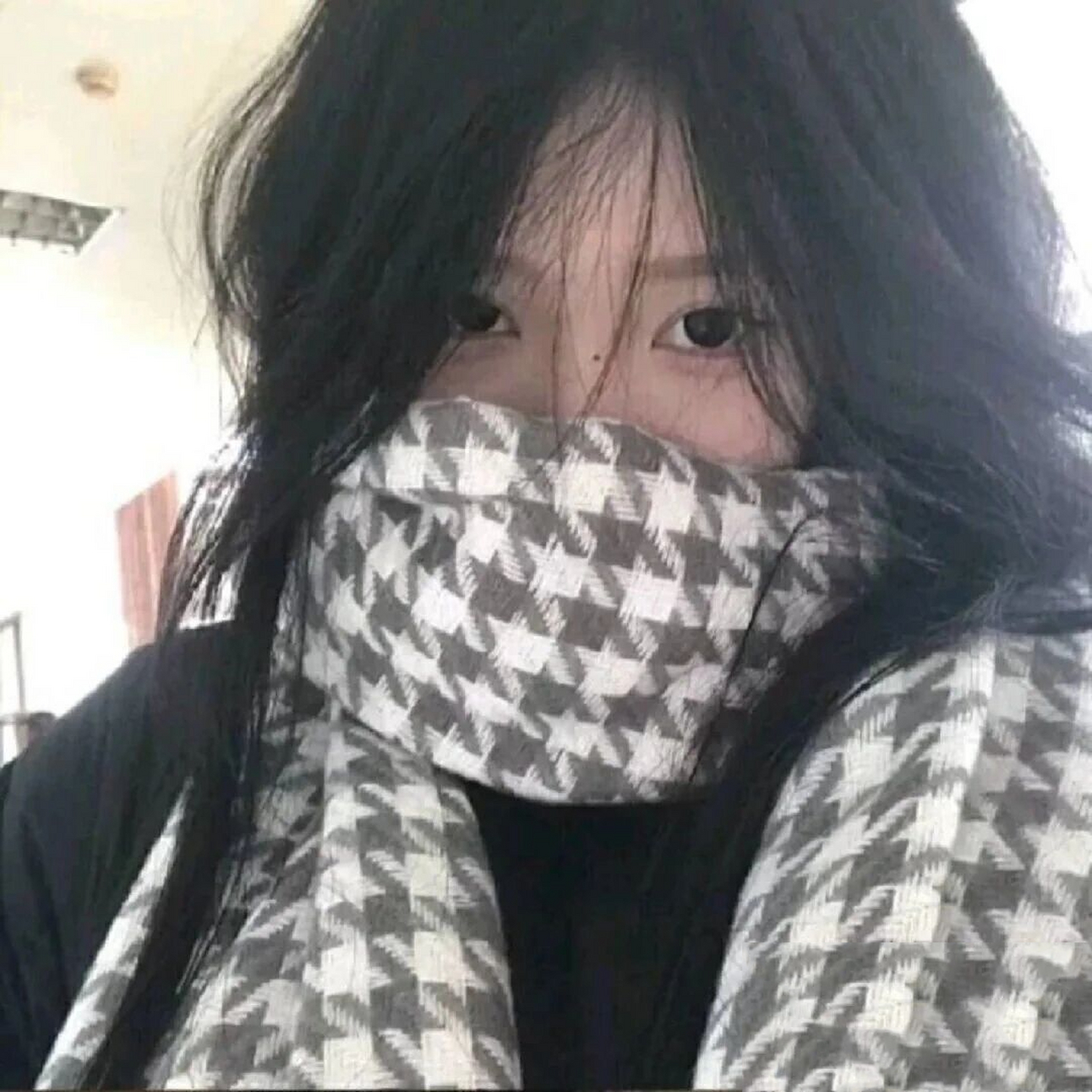 女生霸气 背后真人头像