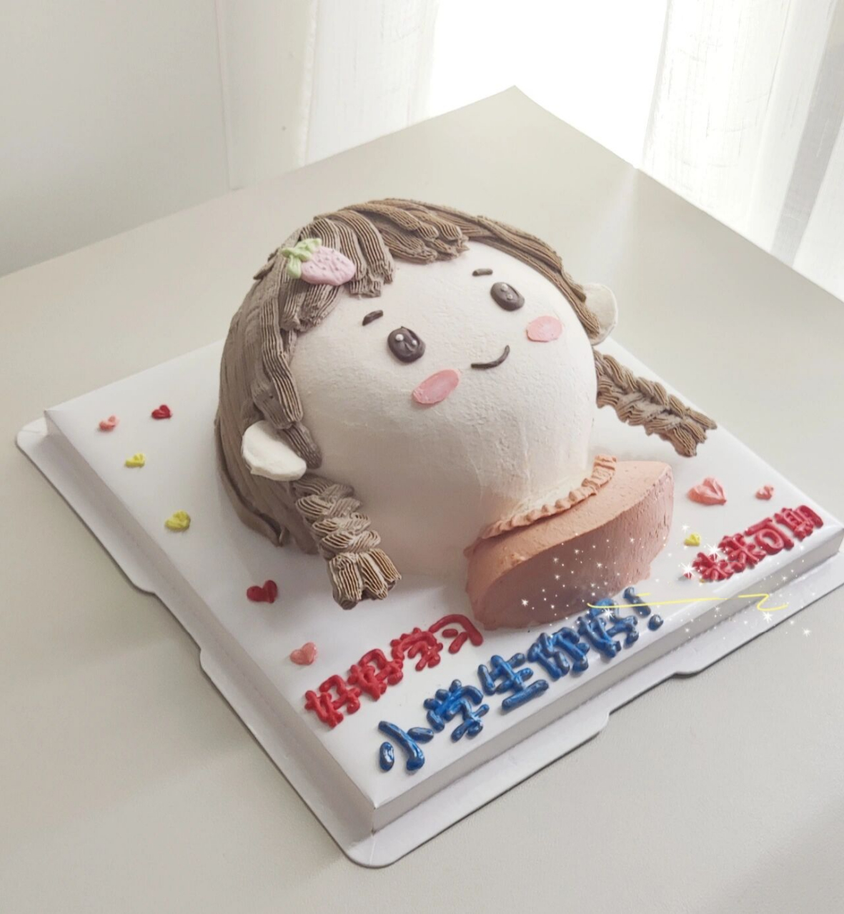 开学蛋糕 小学生蛋糕 幼升小蛋糕 升学蛋糕 东莞石排定制蛋糕