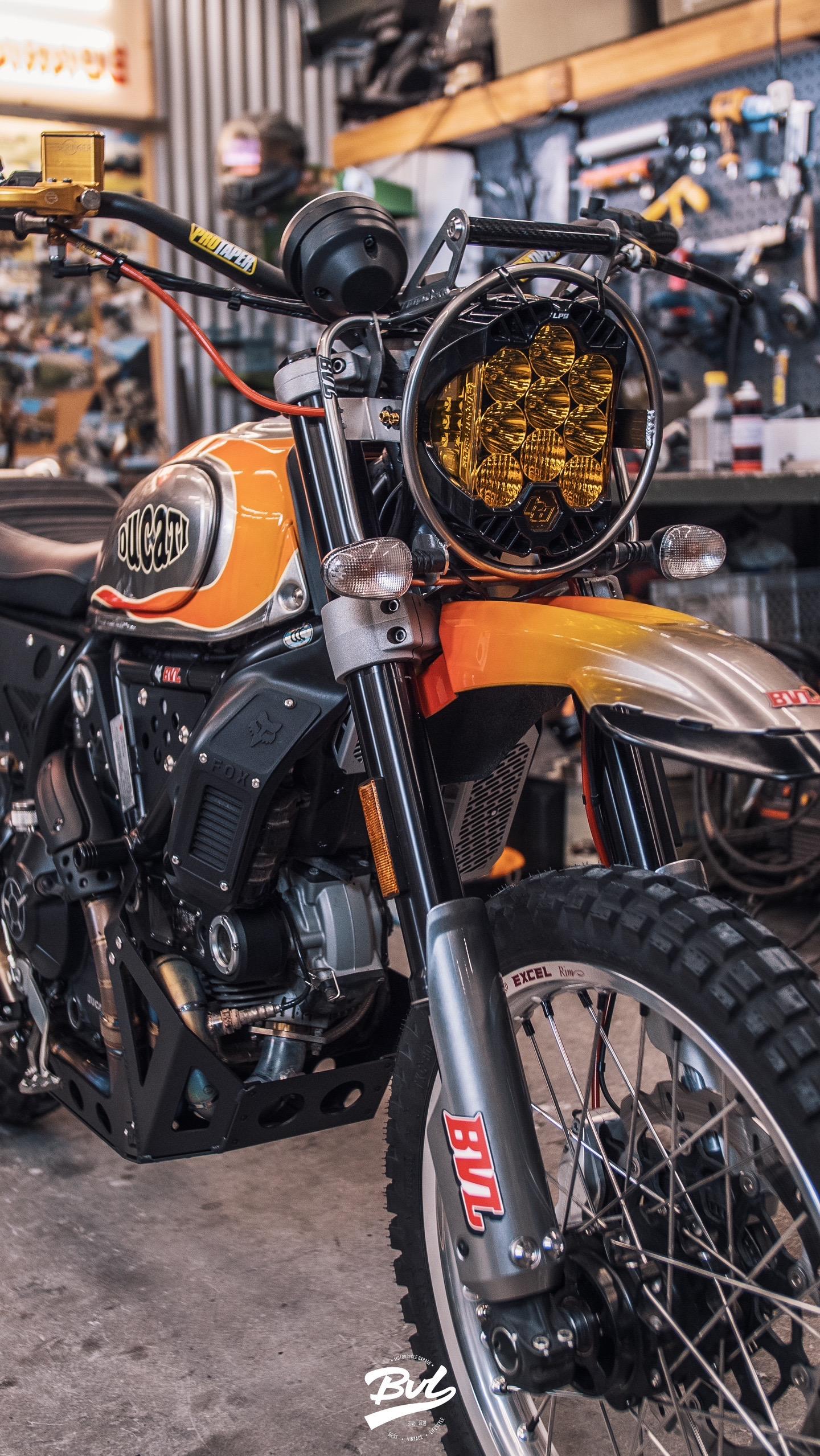 杜卡迪沙漠雪橇改装.改装:honr