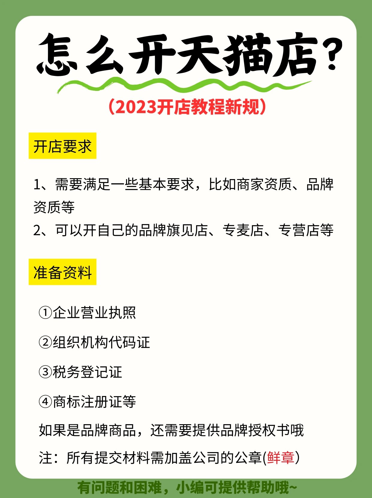 天猫店铺入驻条件及费用2023=天猫店铺入驻条件及费用2023年