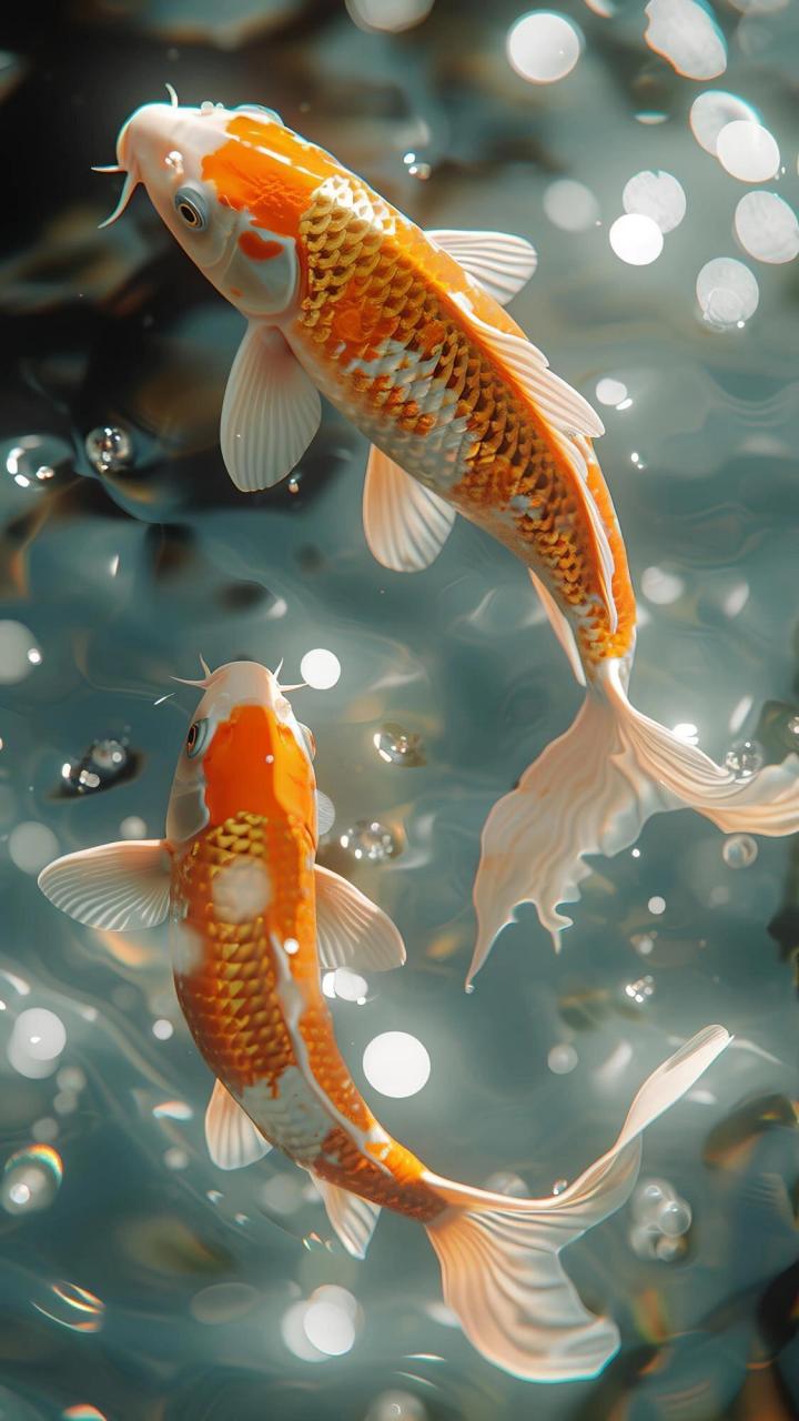 壁纸·锦鲤附体壁纸 好运连连,"0158525208020410