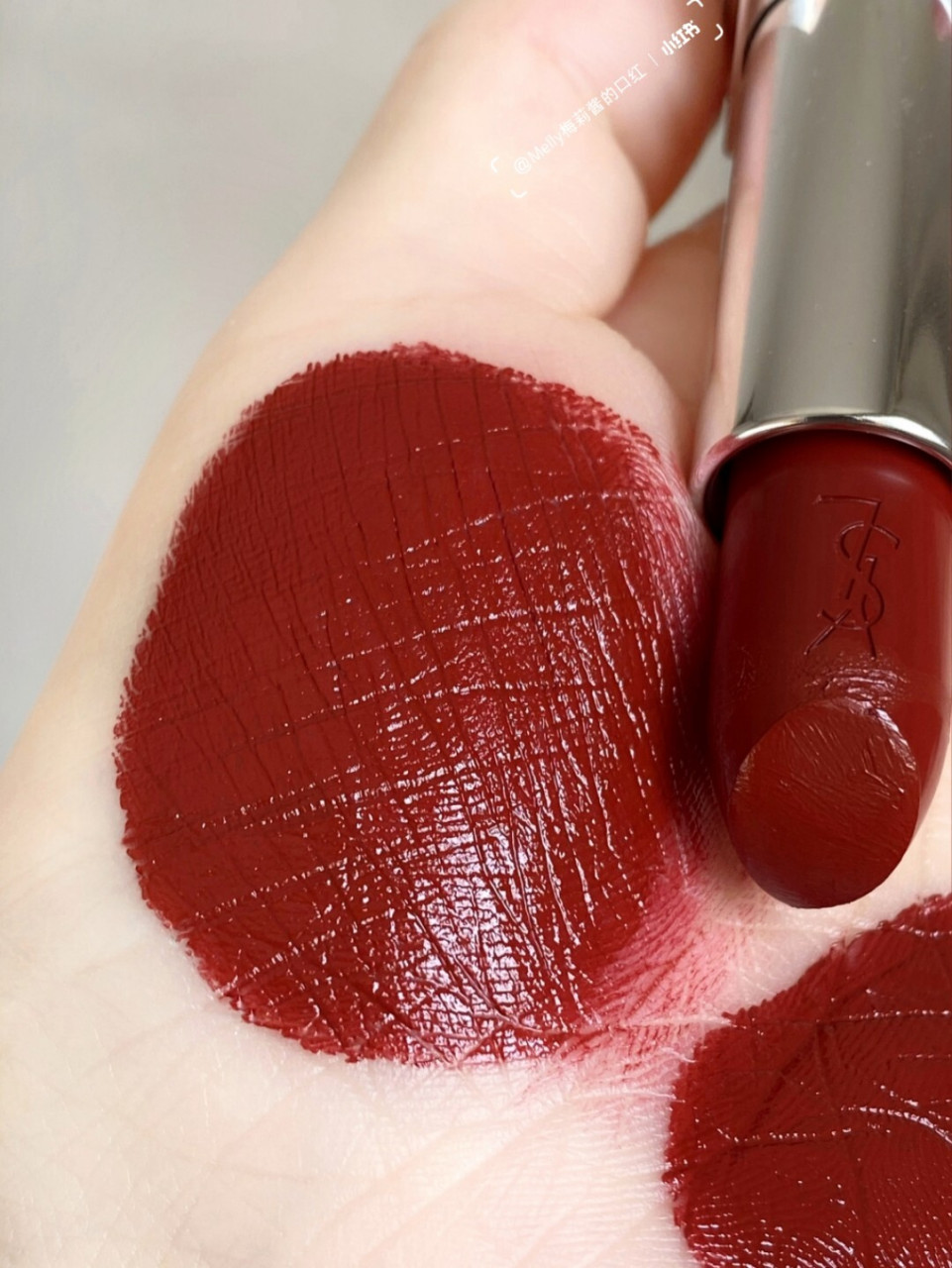 浓郁的奶油栗子红棕78ysl新品银色方管149 6015新品来了 品一品