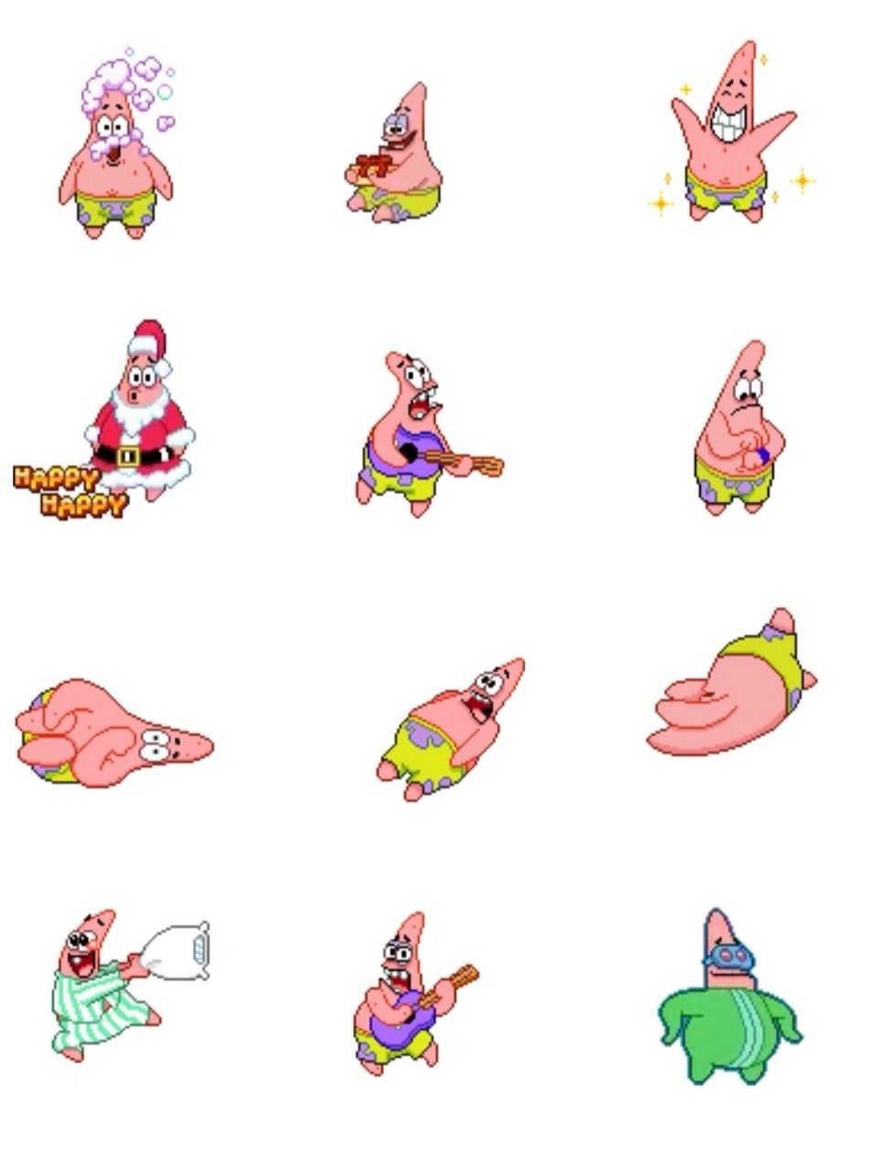 派大星gif可爱小表情     派大星gif可爱小表情