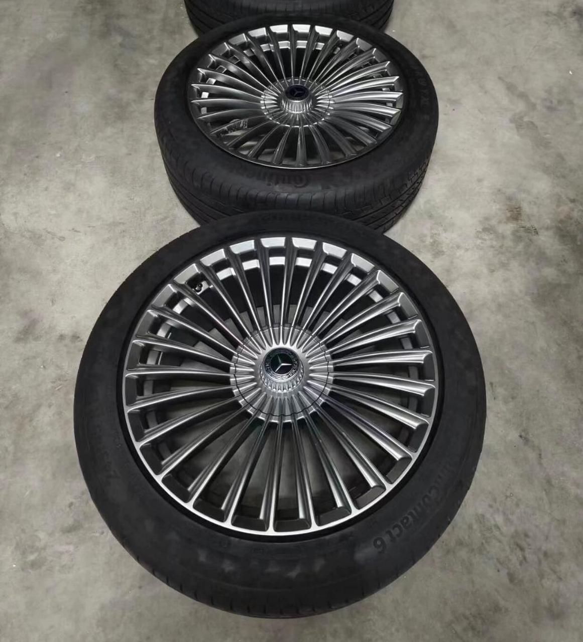 奔驰网红1916锻造轮毂 18寸 19寸  20寸 万吨锻造 精抛面  适合奔驰大