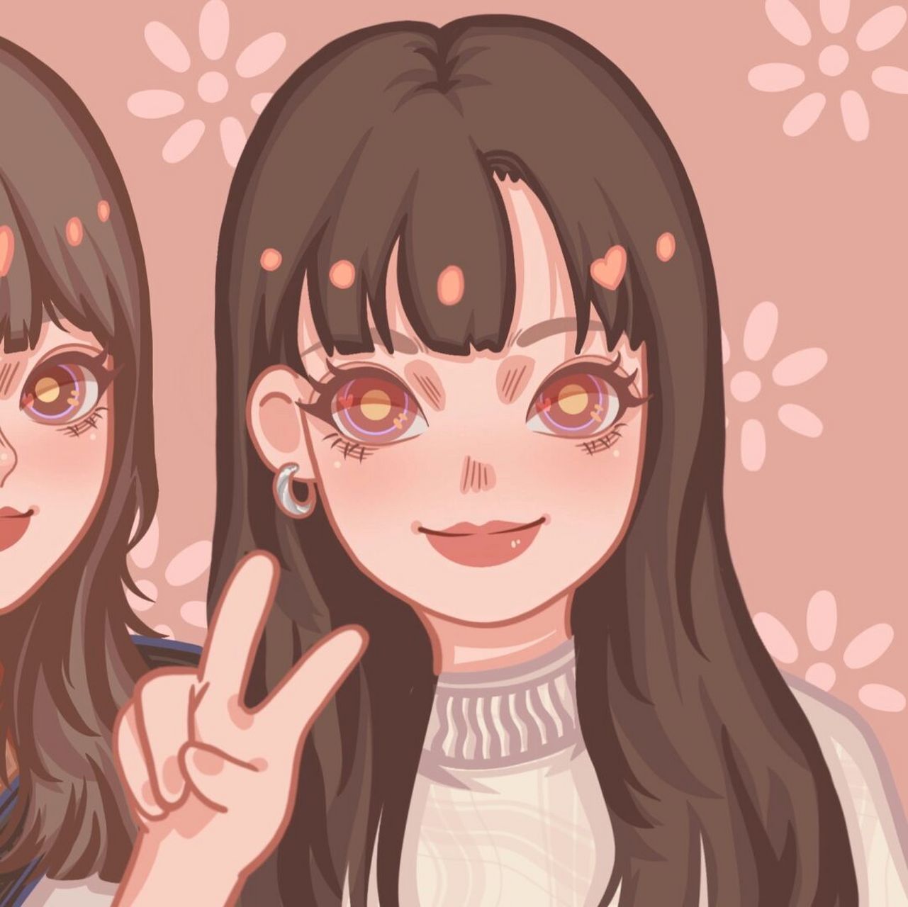 过段时间再画个三姐妹!