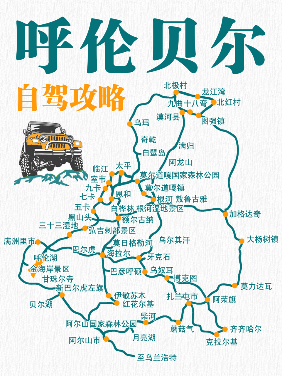 草原自驾,这几条路线一定要收藏 图片上这几条路线一定要记得收藏