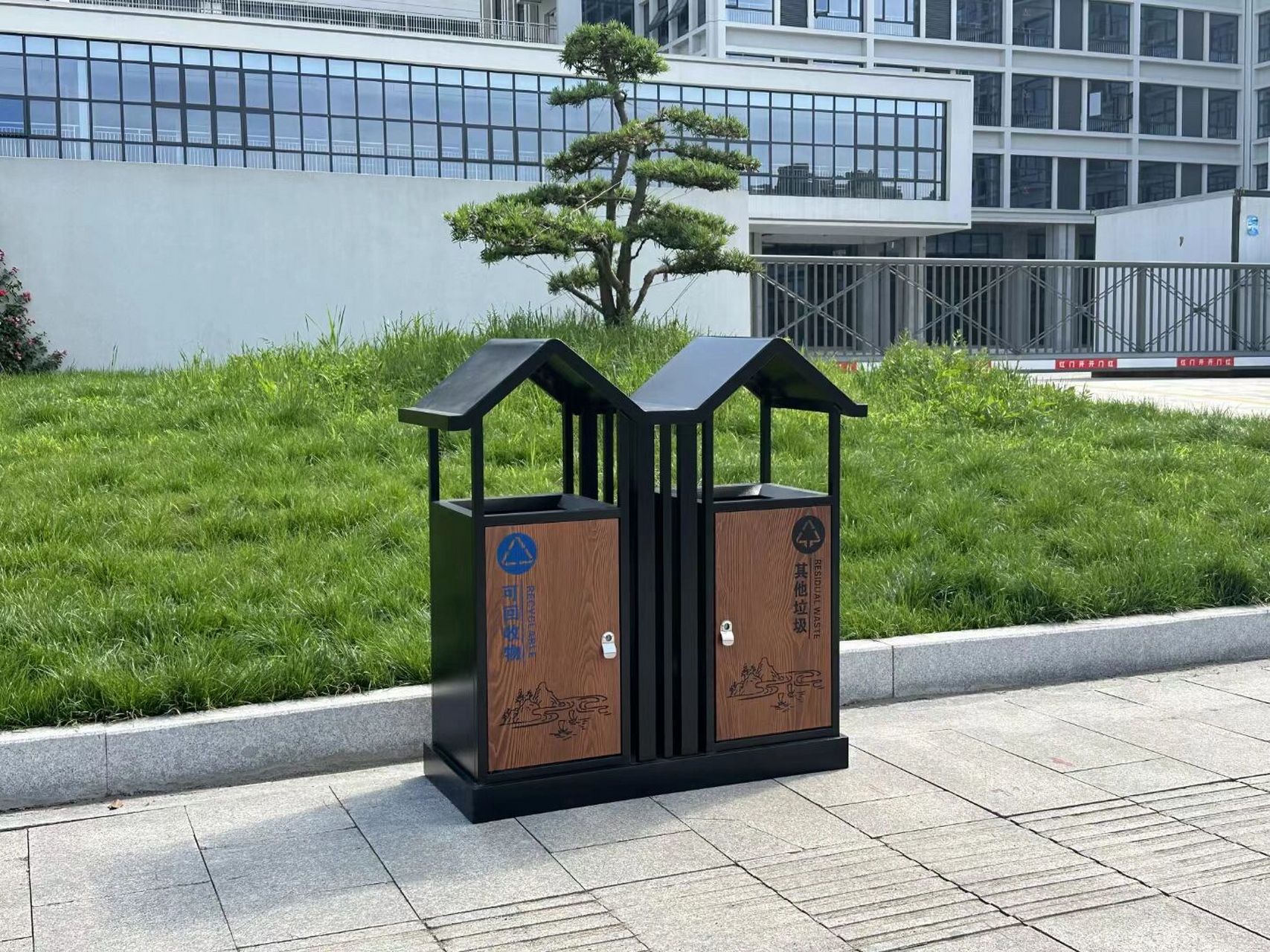 景区仿古垃圾桶厂家定制