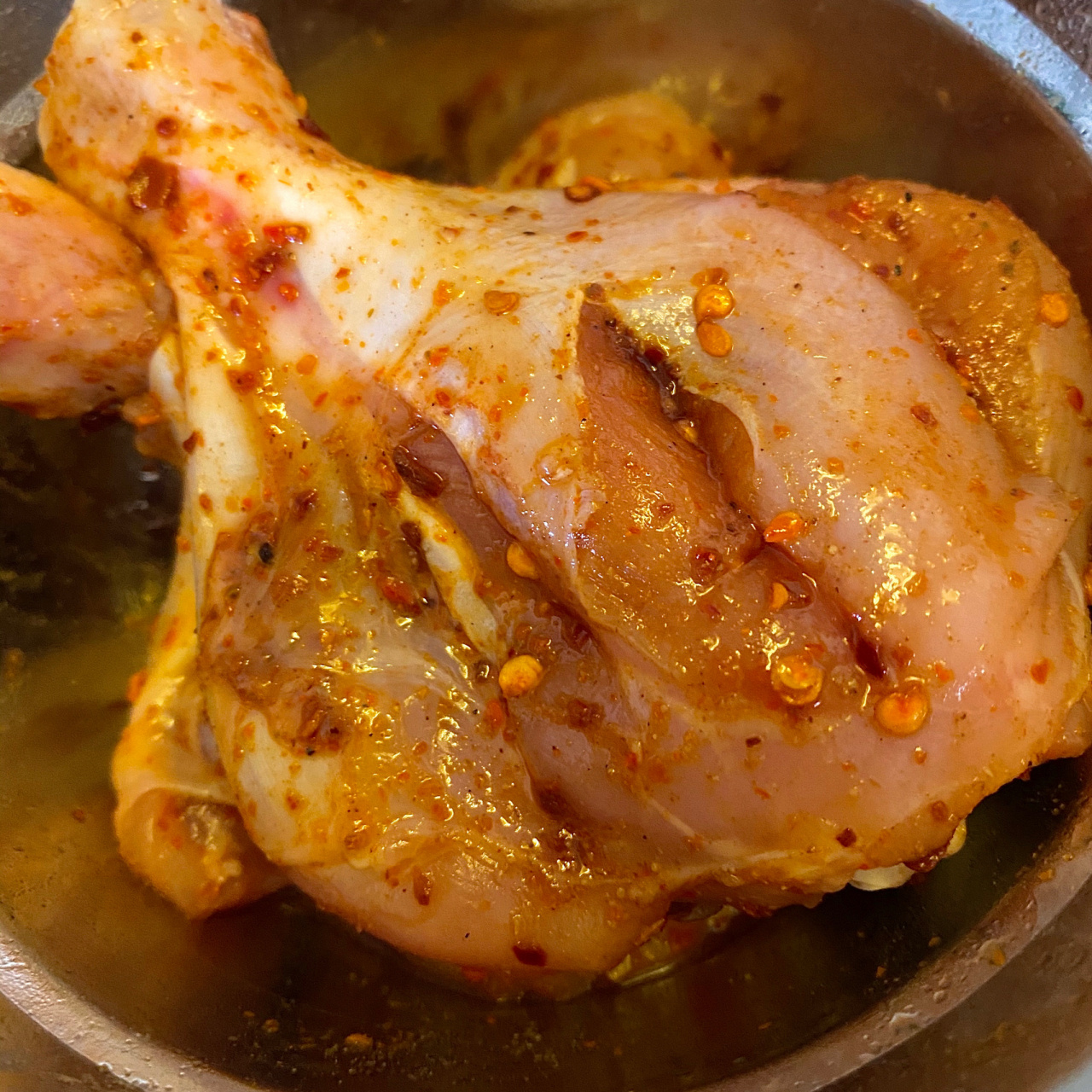 超简单不用裹面的老式炸鸡腿75157515 食材:琵琶腿2个 酱料