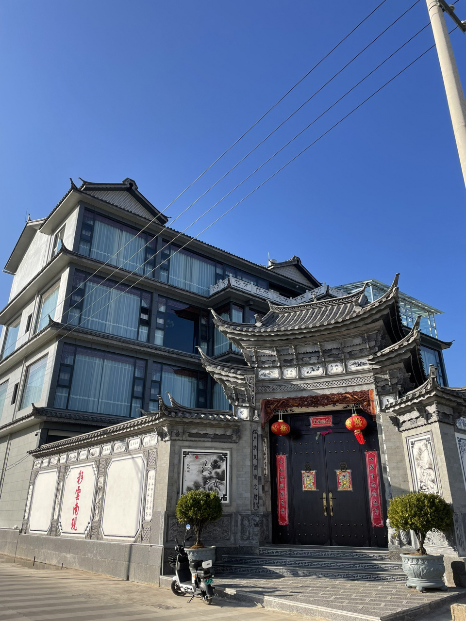 白族民居附属工程够多盖一层楼了
