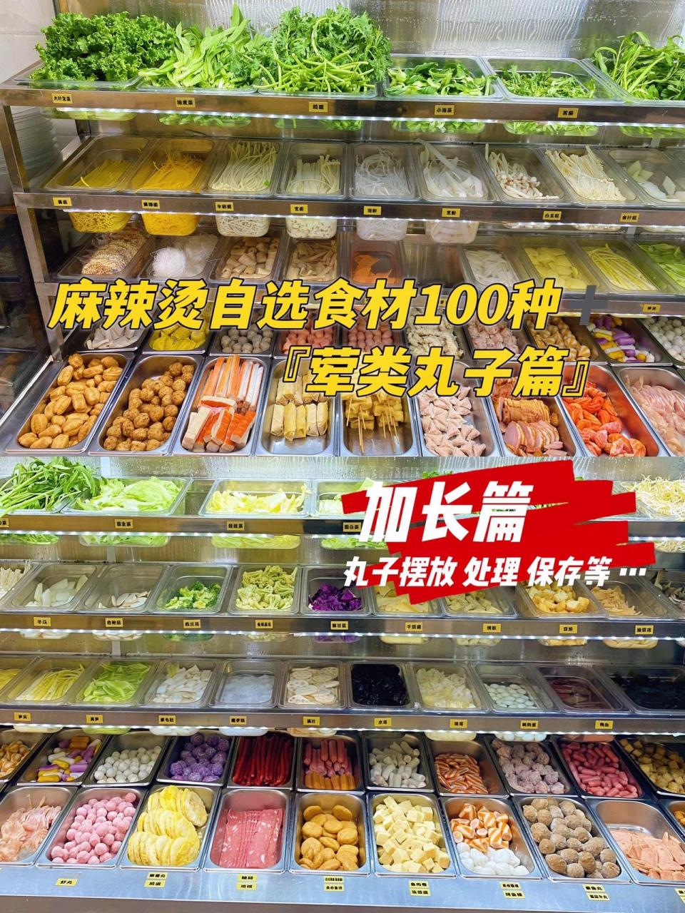 开店日记|超100种麻辣烫食材『荤菜丸子篇 冷冻丸子95: 章鱼丸