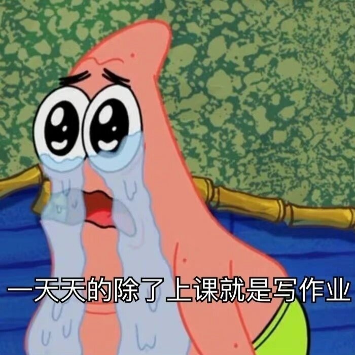 做不完的作业 表情包