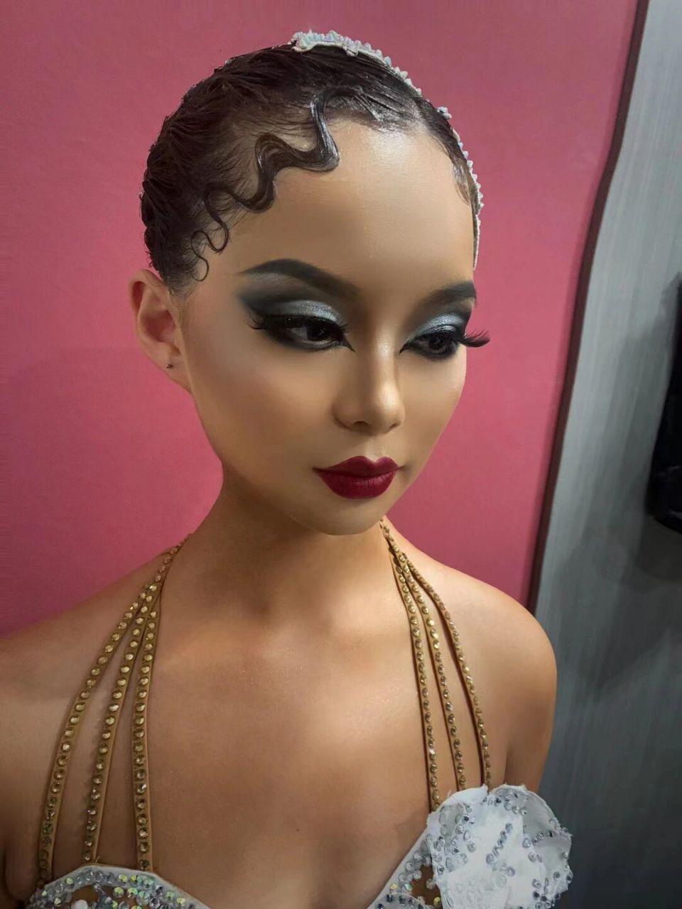 拉丁,专业组～花服妆造