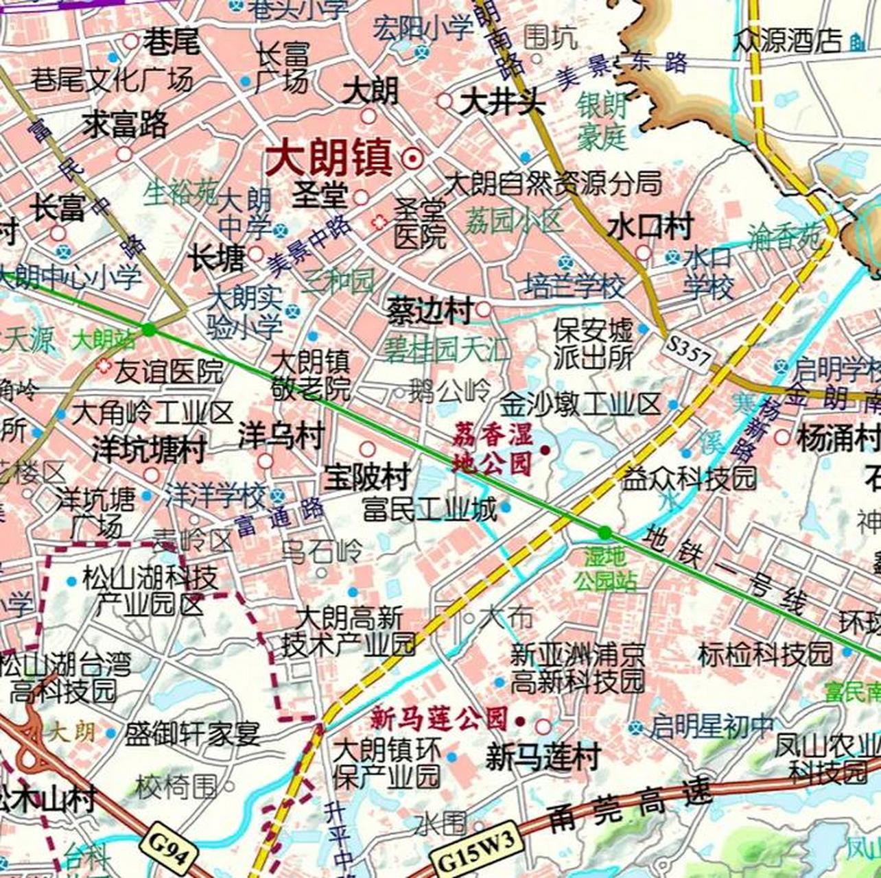 东莞市寮步镇,大朗镇,沙田镇,这些镇上都有很多工业园,寮步镇有富竹山