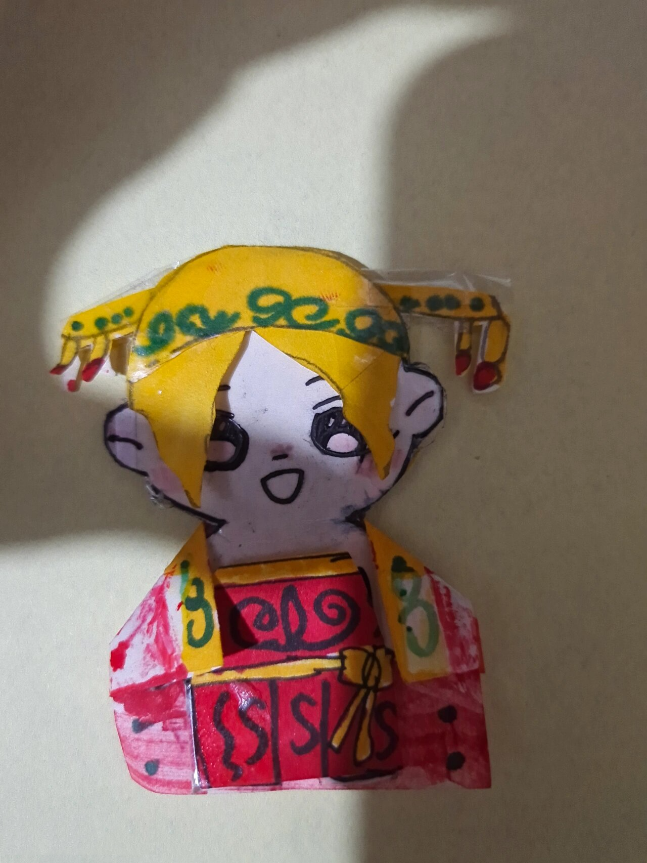 纸娃娃的衣服(手工制作)