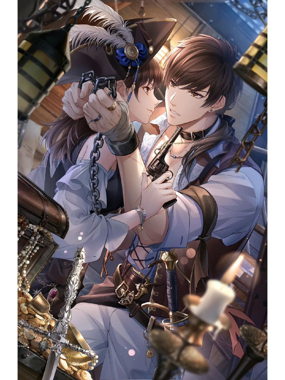 高清卡面分享‖恋与制作人七夕95 #乙女游戏# #壁纸# #卡面# #恋与