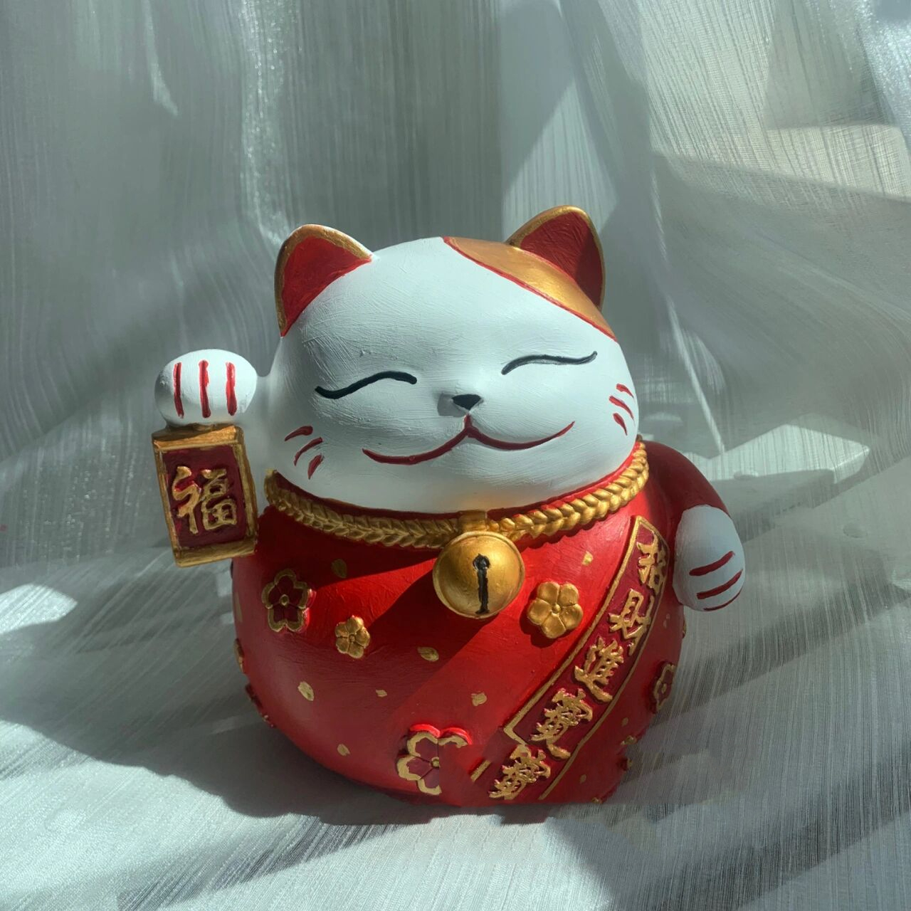 新年石膏娃娃-招财进宝猫 眼见此猫财源广进 眼见此招财进宝猫 67