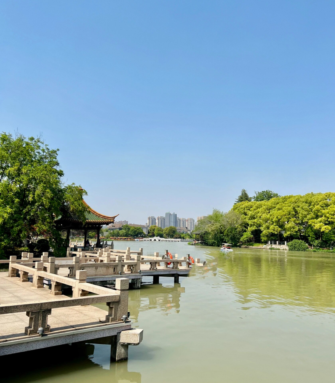 南通濠河风景区一日游 濠河风景区是南通唯一的5a景区 风景真滴一级棒