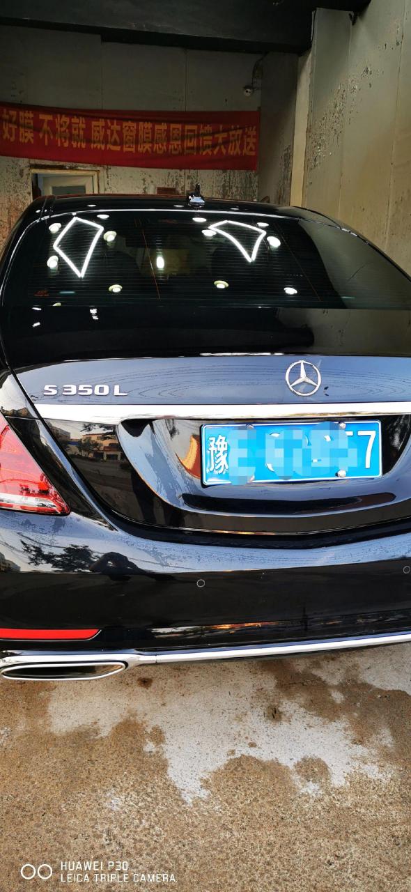 威达高隔热防爆太阳膜上车