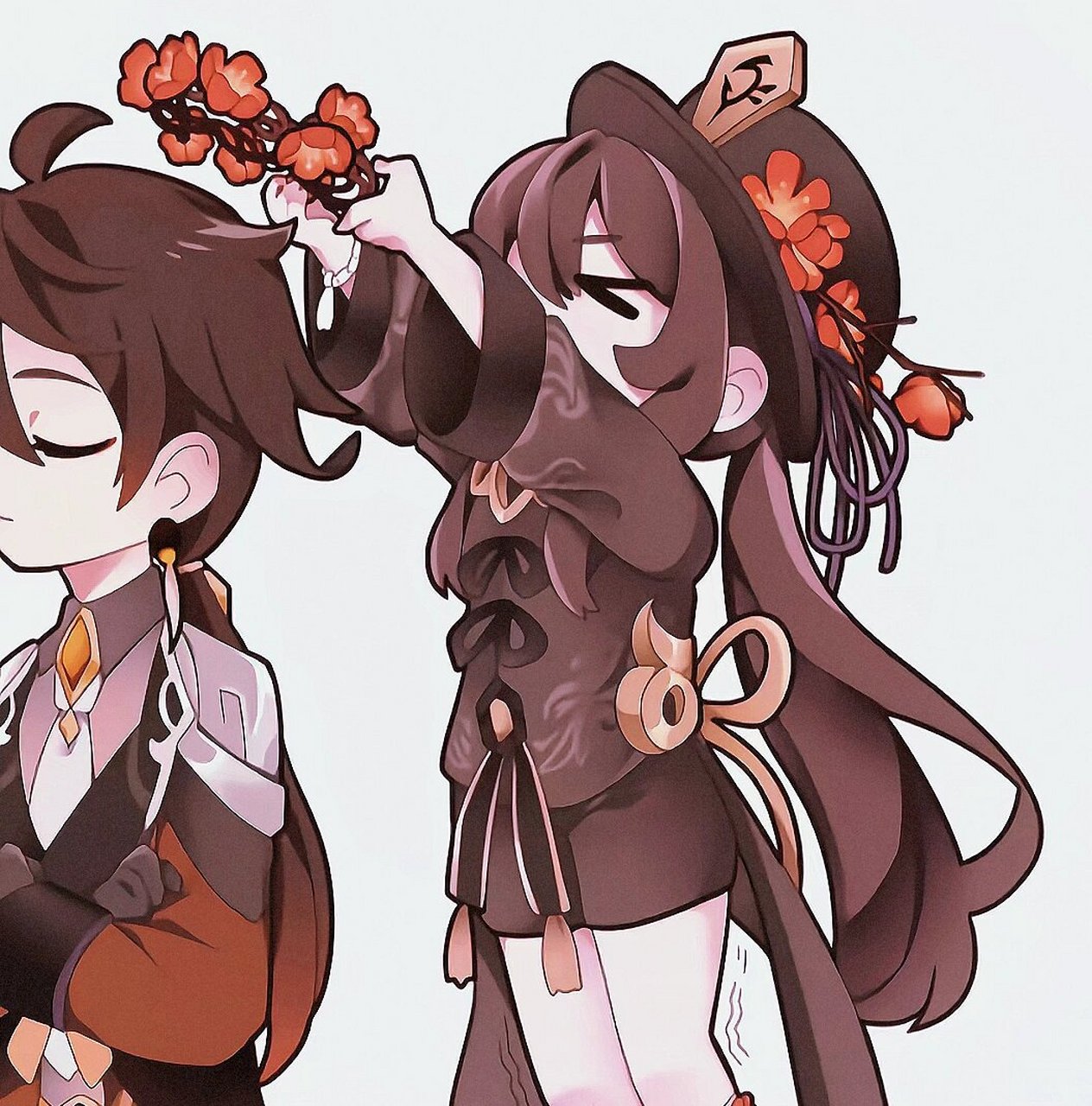 动漫头像# #可爱头像# #女生头像# #原神##原神头像##闺蜜头像##胡桃