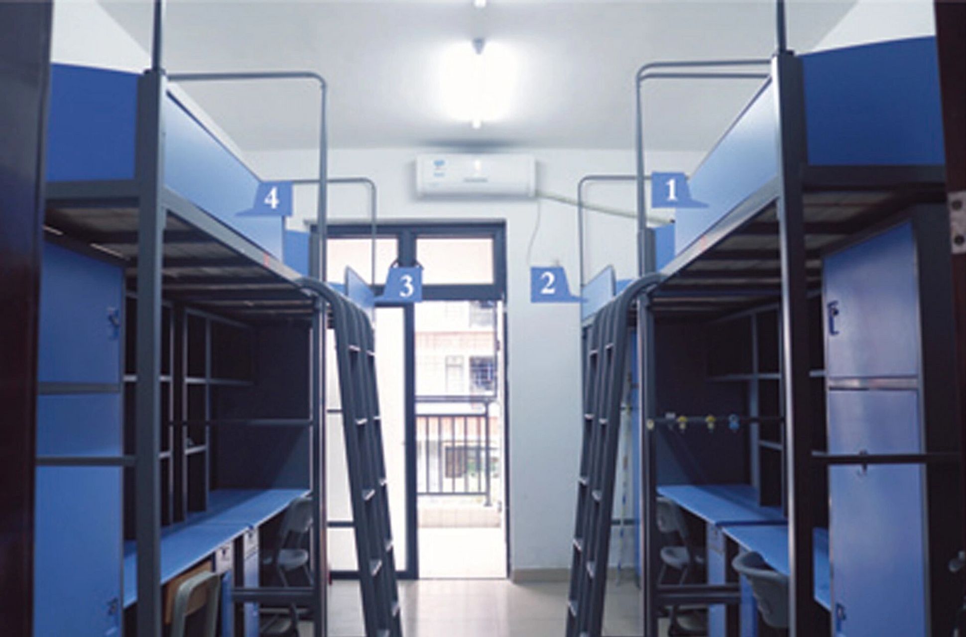 广东岭南现代技师学院宿舍篇~ 广东岭南学院广州校区豪华宿舍八人间和