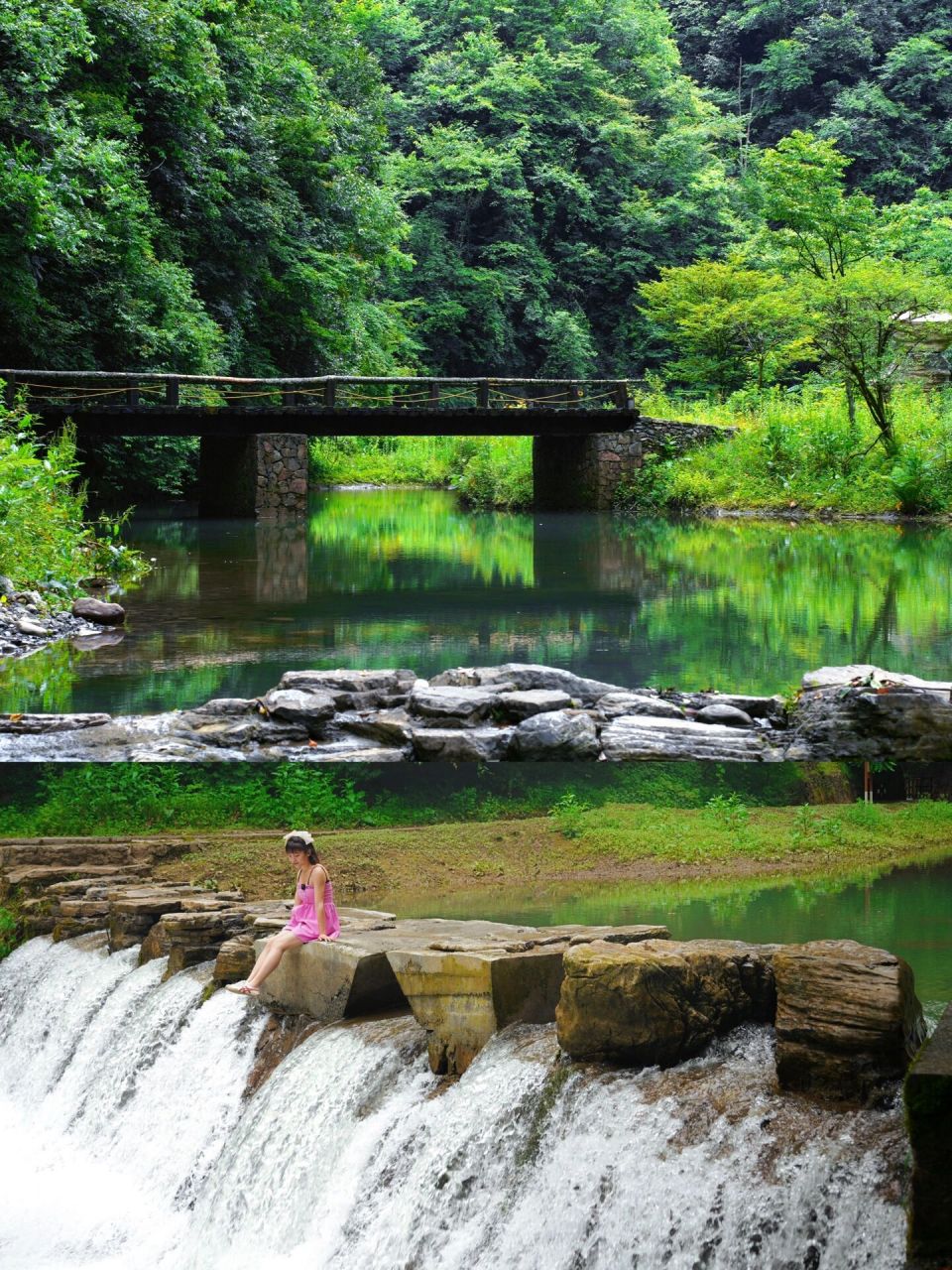 奉节龙桥河|宛如仙境的世外桃源 73为大家找到一个在奉节的避暑耍水