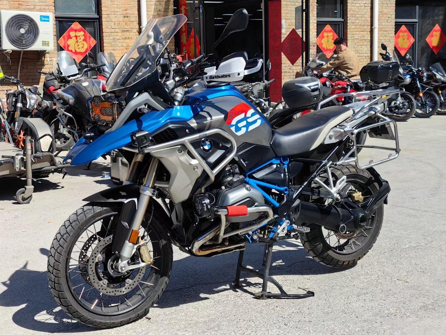 18年 宝马 水鸟1200gs 卢平蓝  行驶26000公里 京b私户 带三箱 护杠