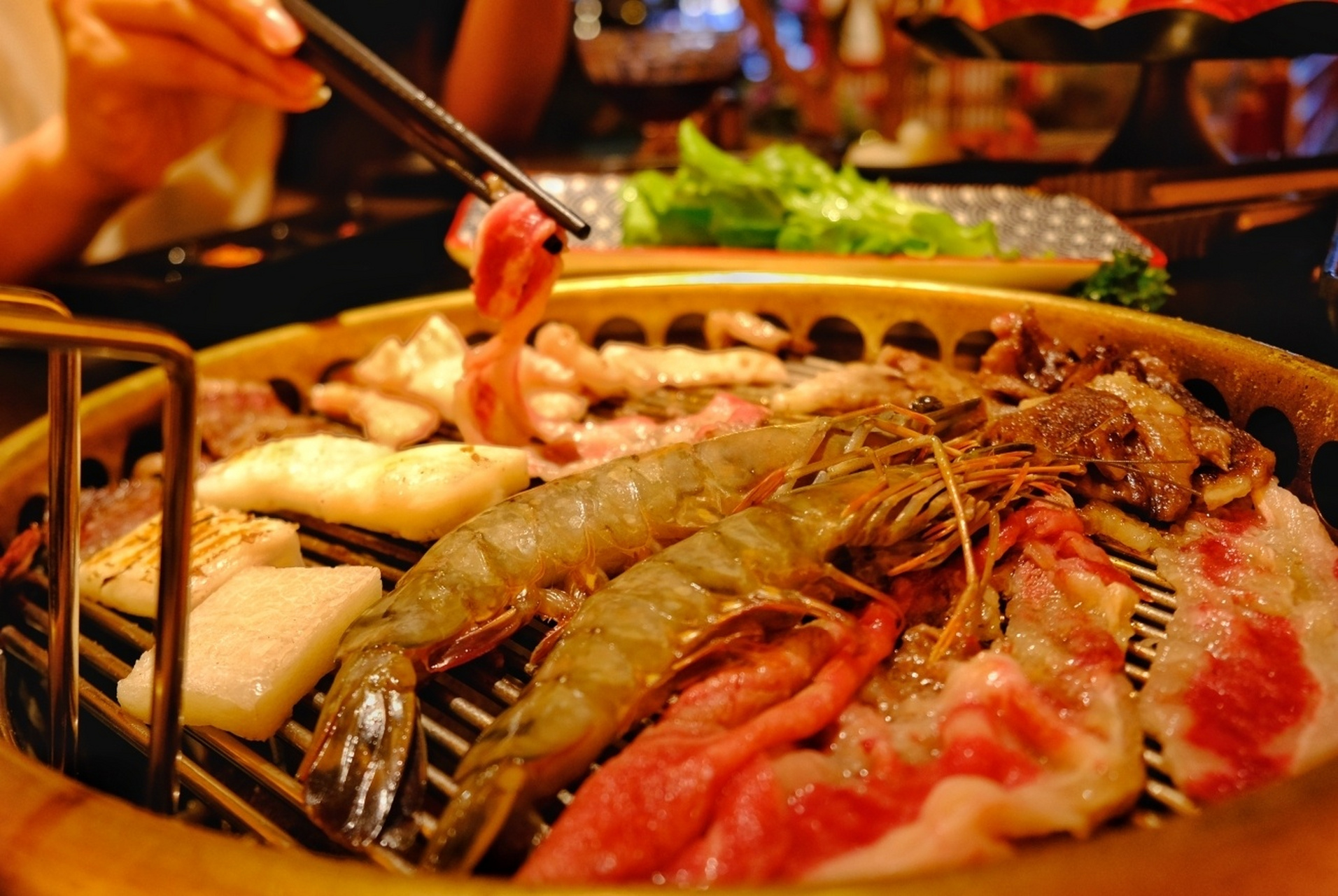 许你一场人间烟火|沉浸式光影日式烧肉09 你想在富士山下吃烤肉?