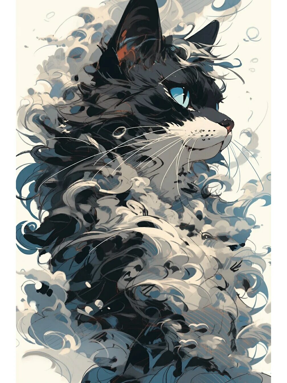 猫武士头像 可拿