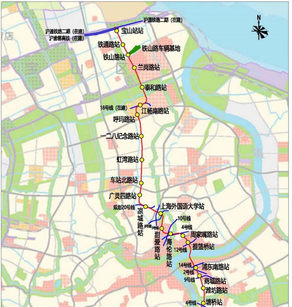 上海19号线线路图站点图片