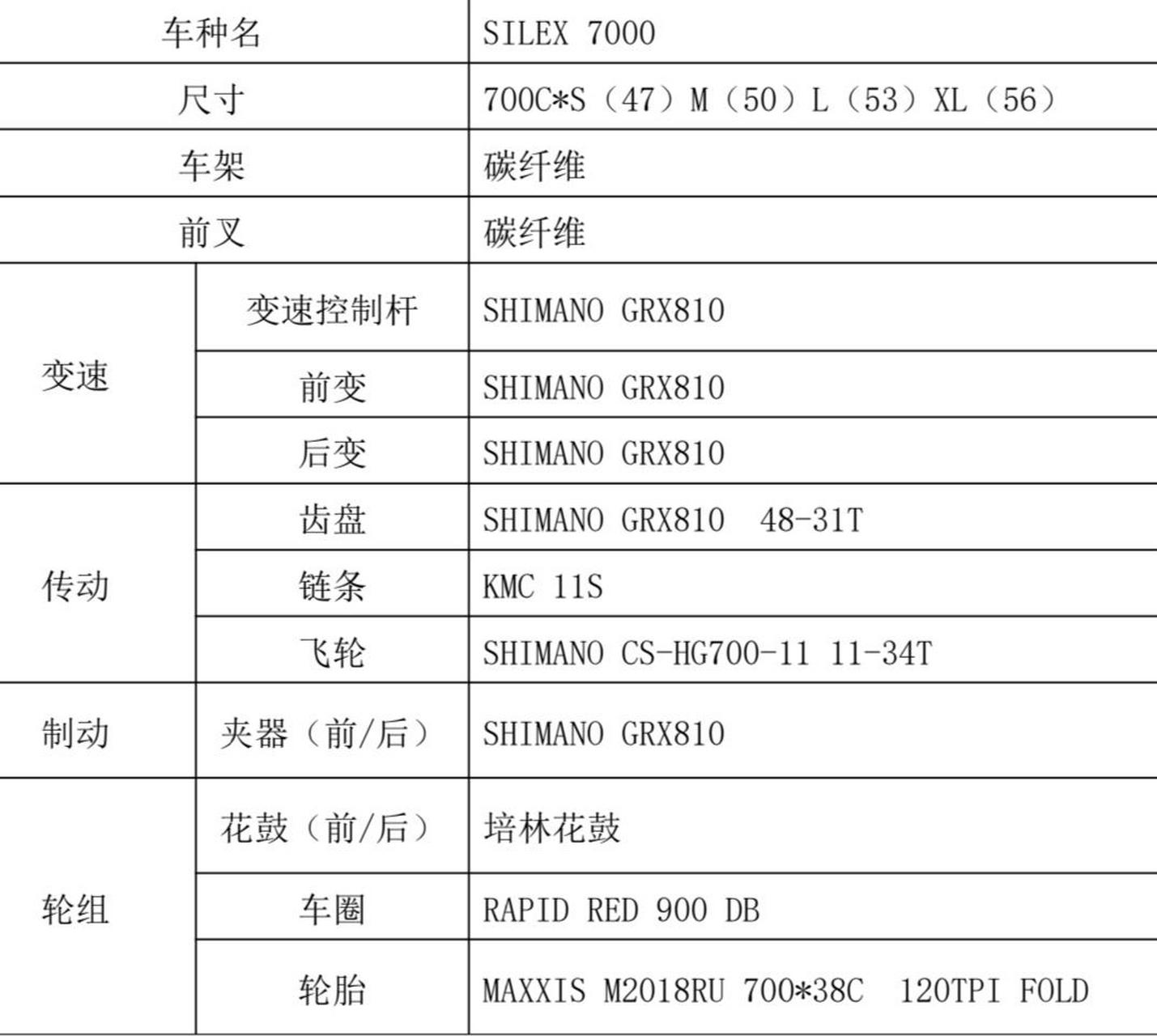 美利达公路车尺码表图片