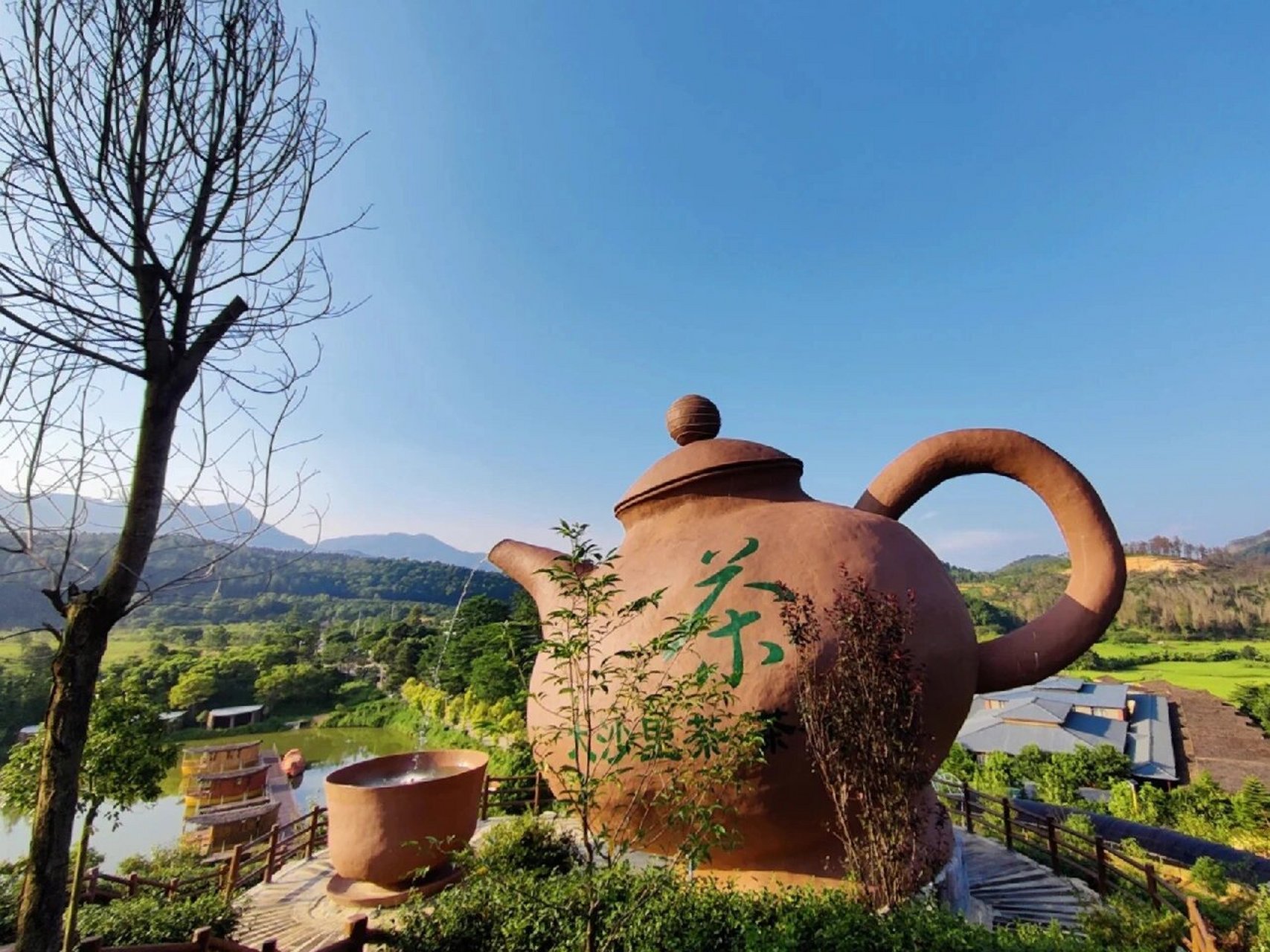 开平旅游路线图/智游美丽乡村   第站:地址:大沙镇大塘面  门票:免费