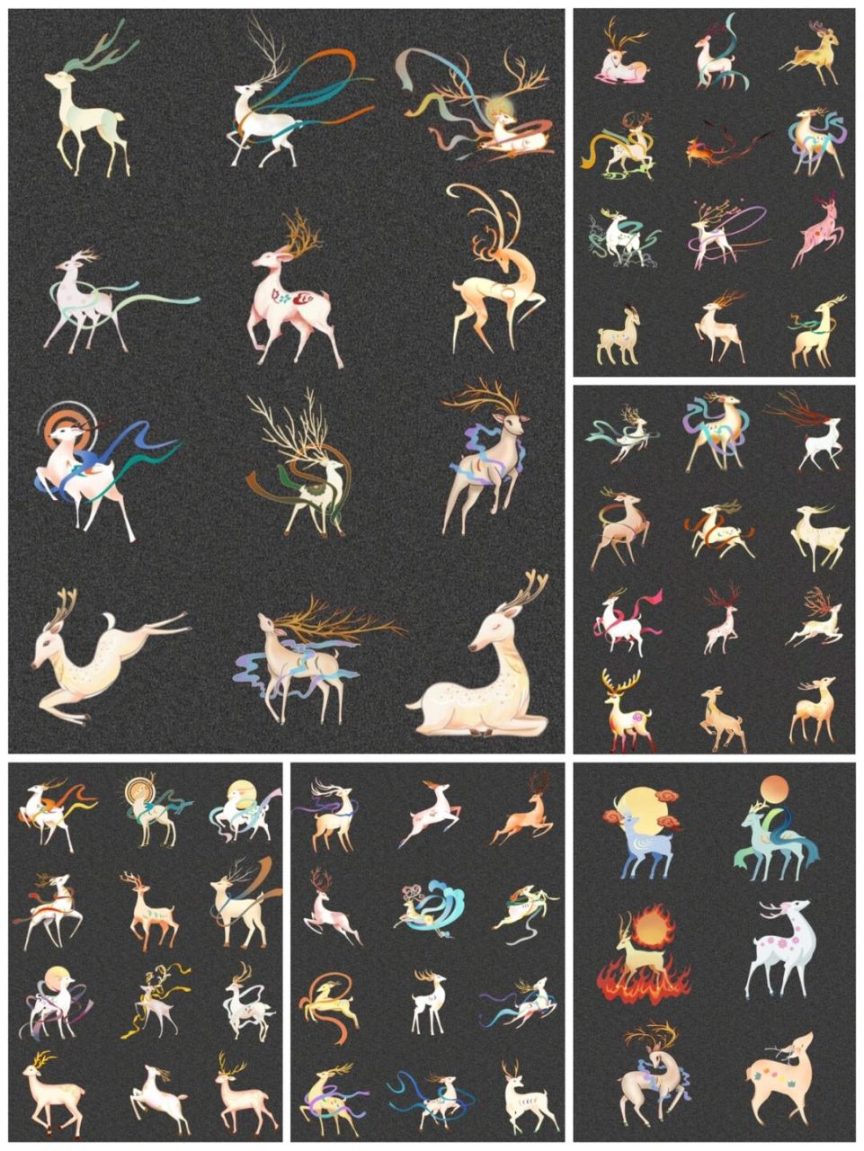 谁能拒绝傻乎乎的小鹿呢?