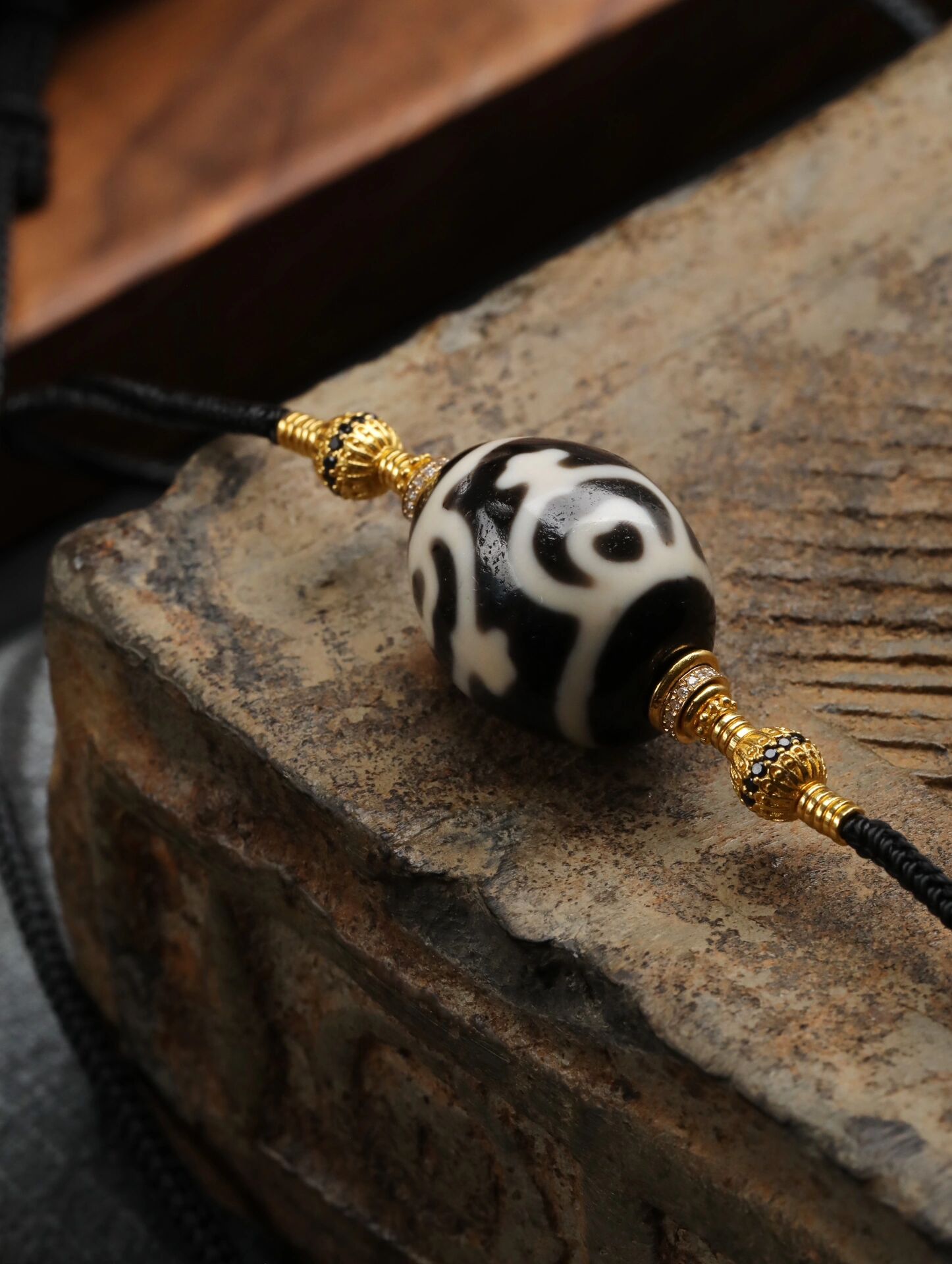 天花板级别 | 宝瓶达洛天珠锁骨链96 顶级的达洛