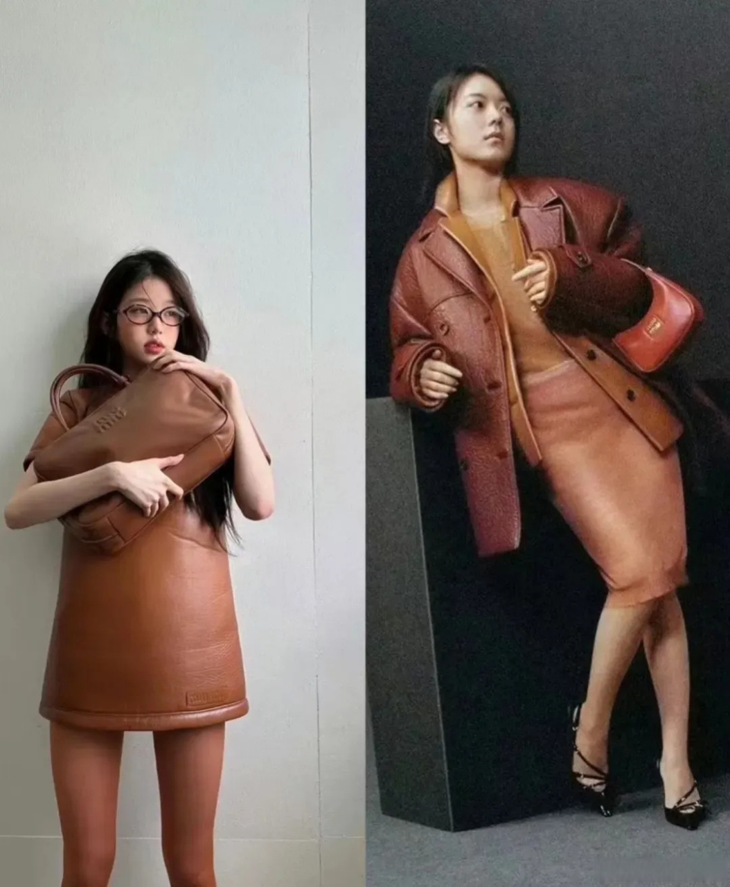 赵今麦代言miumiu,张元英也代言过miumiu,这个牌子的衣服真的很难驾驭