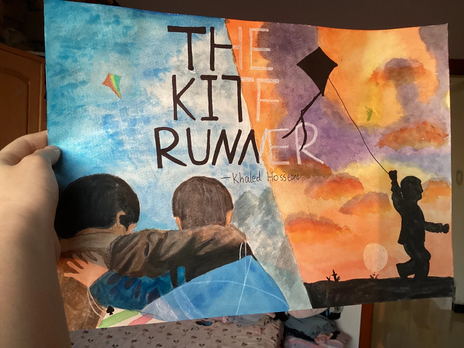 追风筝的人 左划看成品