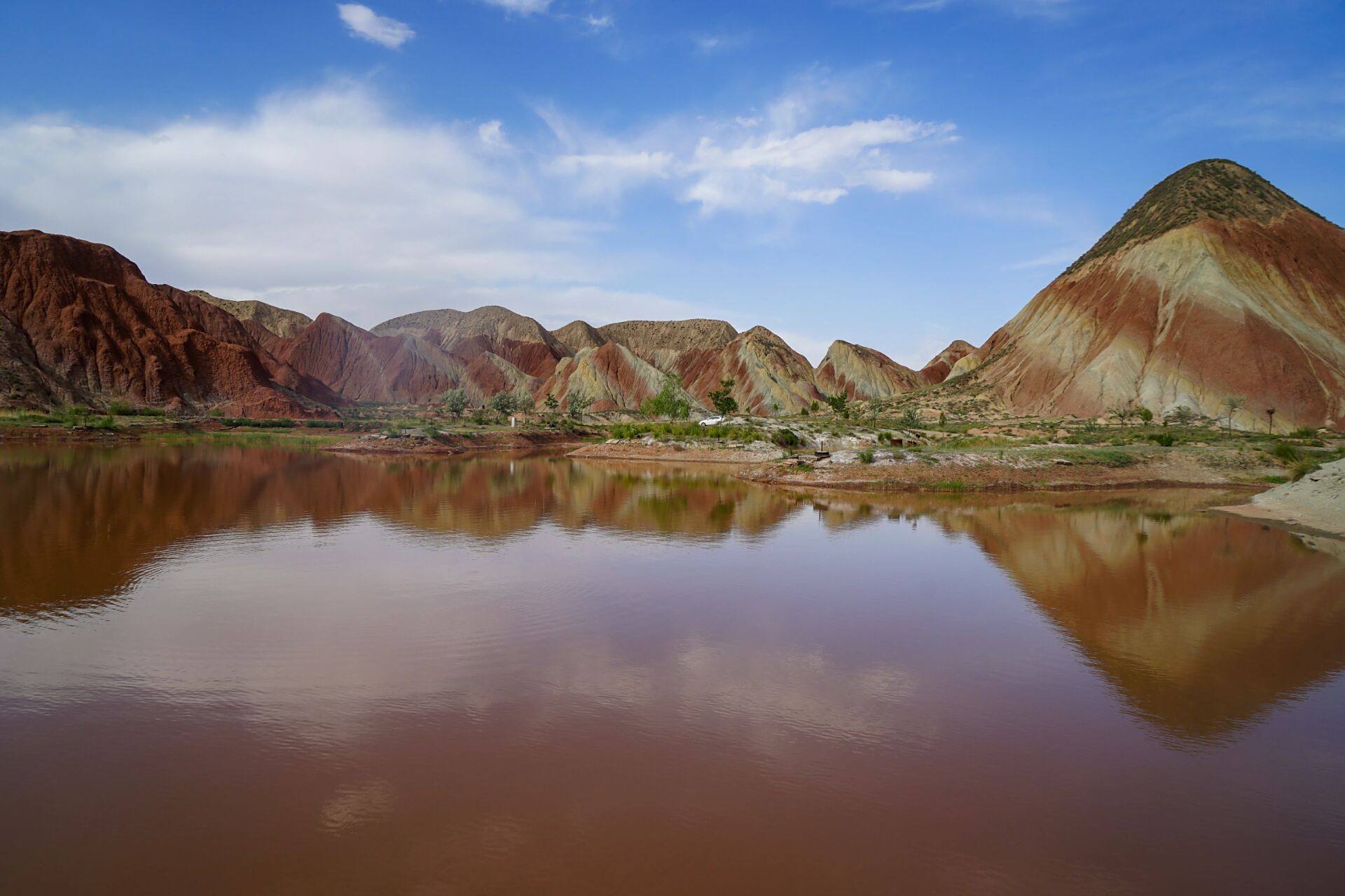 苦水丹霞攻略 永登县苦水镇丹霞地貌,导航苦水镇自驾游营地,按着导航