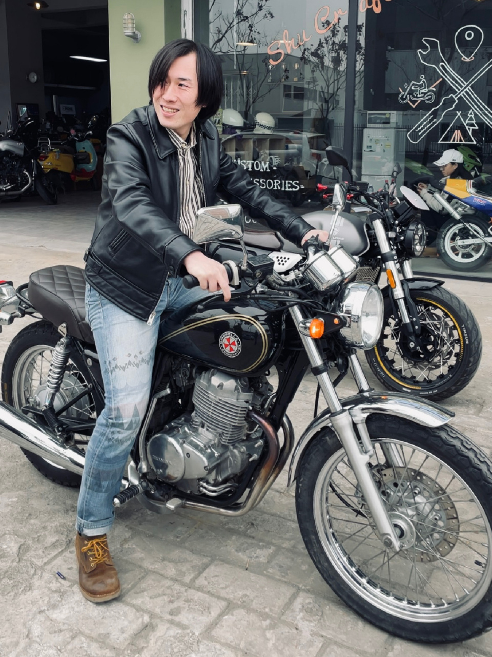 今日:真棍王/本田cb400ss 不多介绍,资格本田cb400ss 棍王来了,日棍